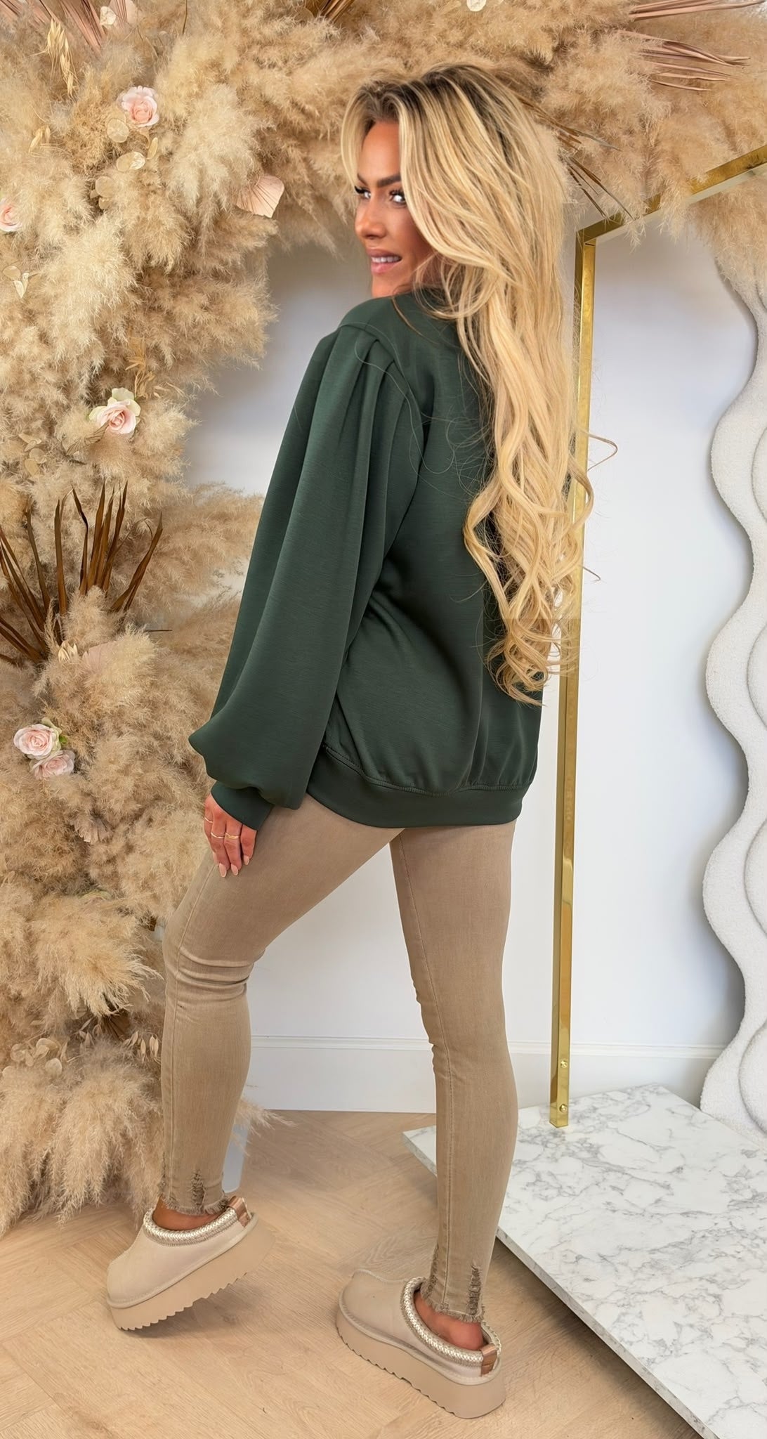 LA DOLCE VITA SWEAT GREEN