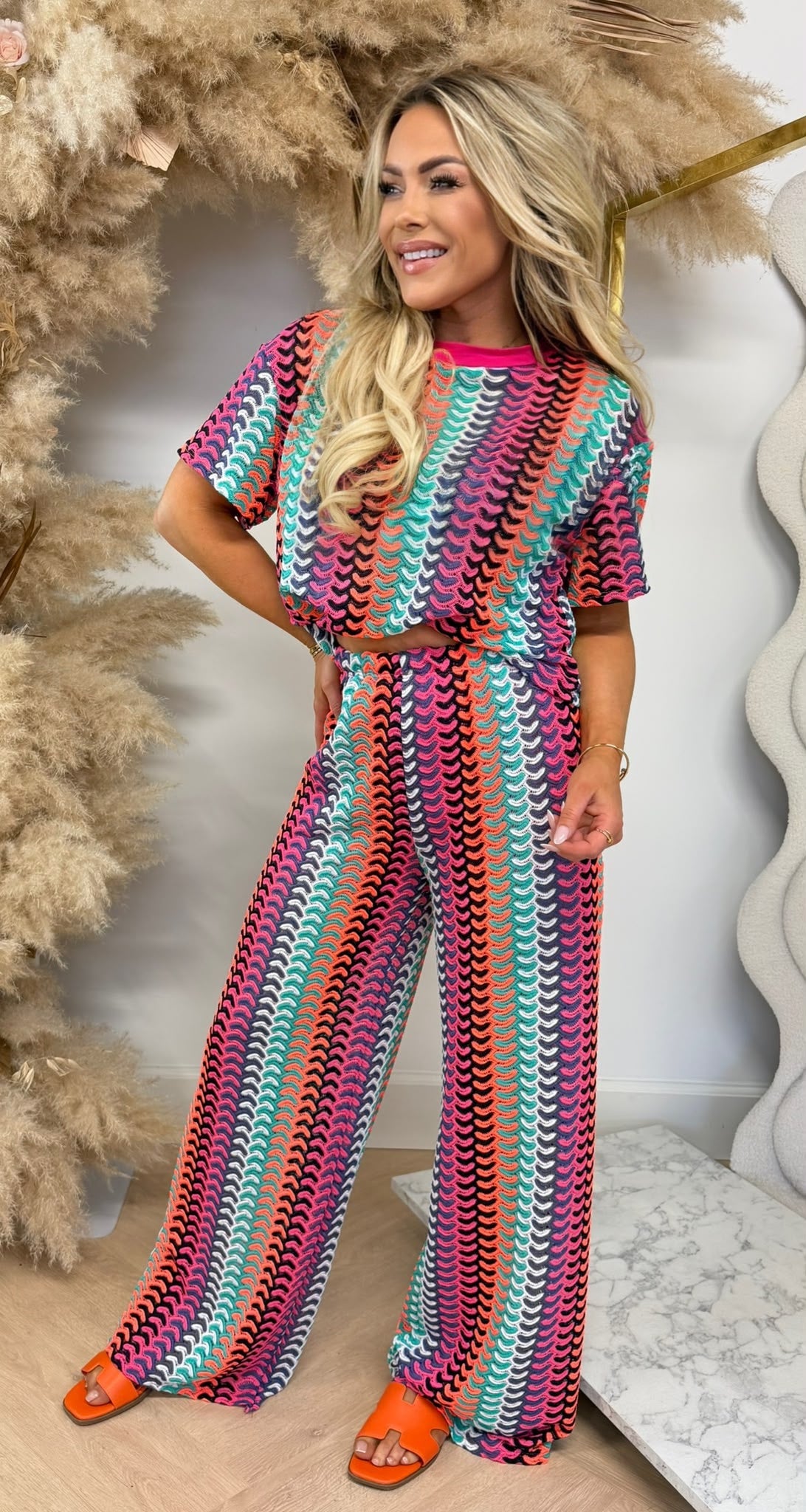 MISSONI PRINT SET PINK