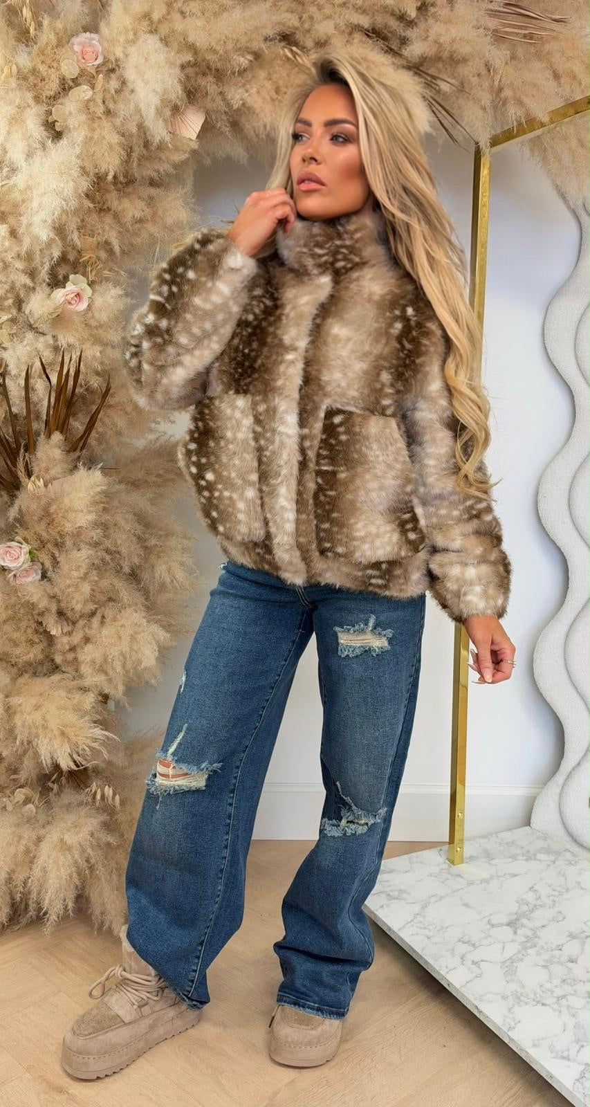 BAMBI JACKET 036 LIGHTBEIGE