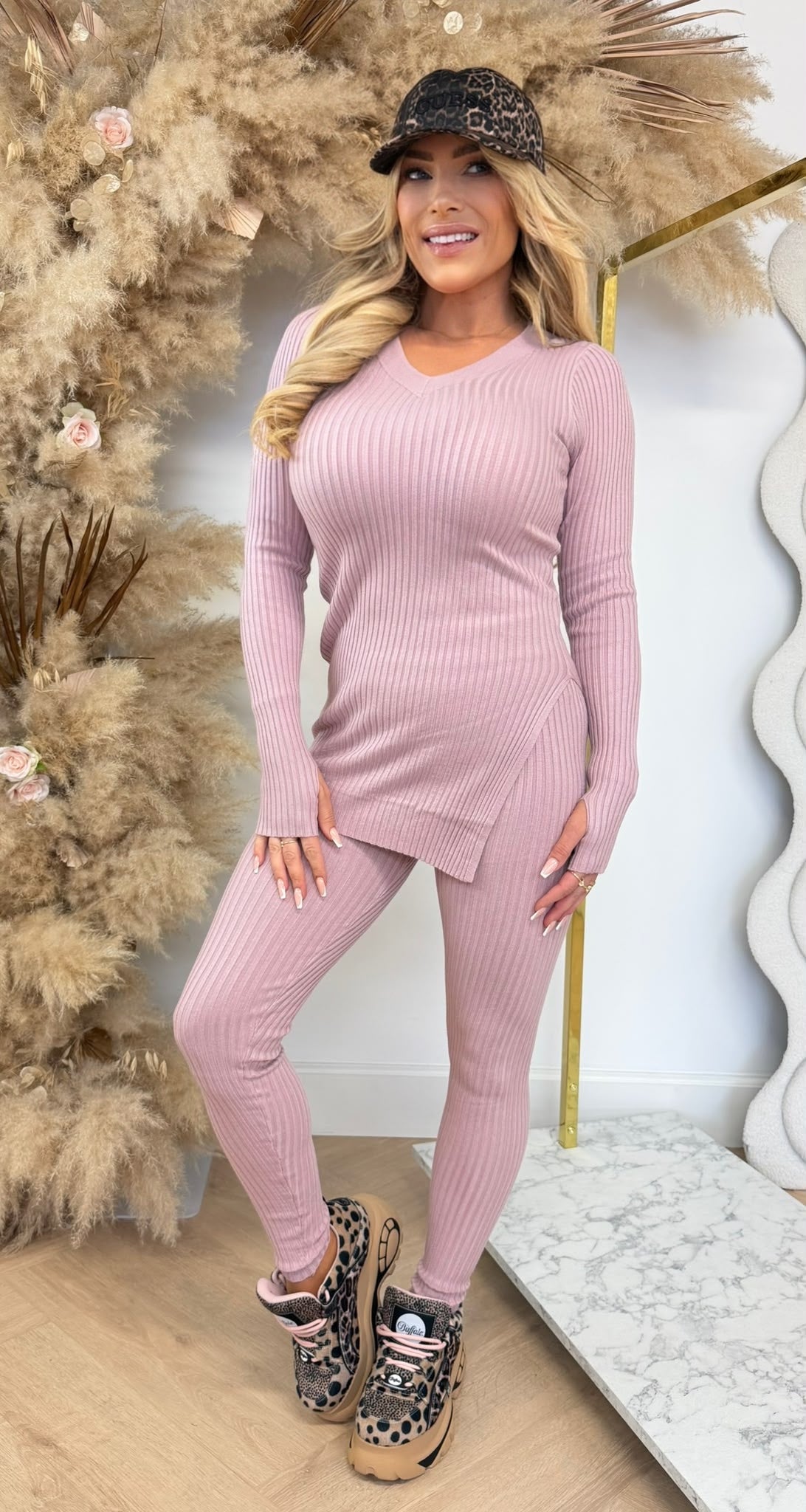 BESTSELLER COMFY RIB ANFUG 9816 TAUPE