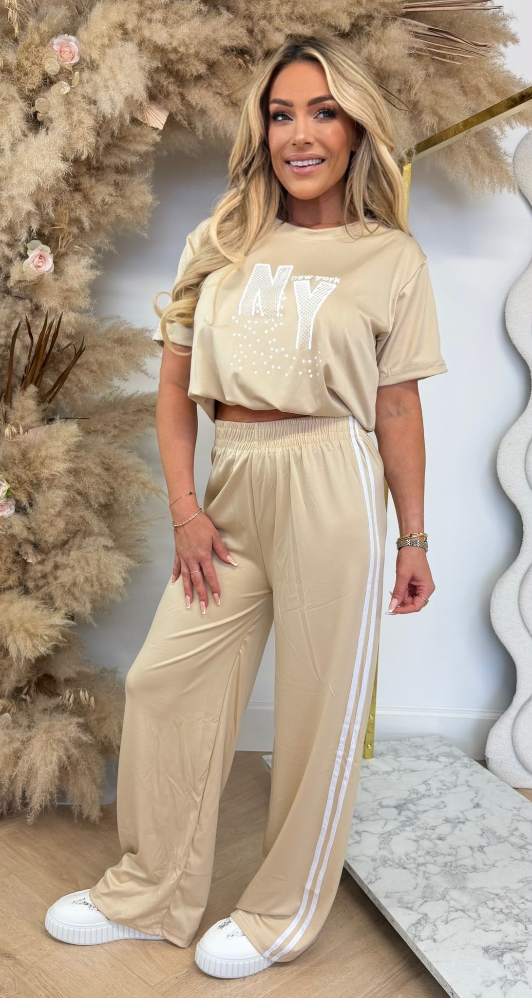 SPORTY NY TWO PIECE 818 BEIGE