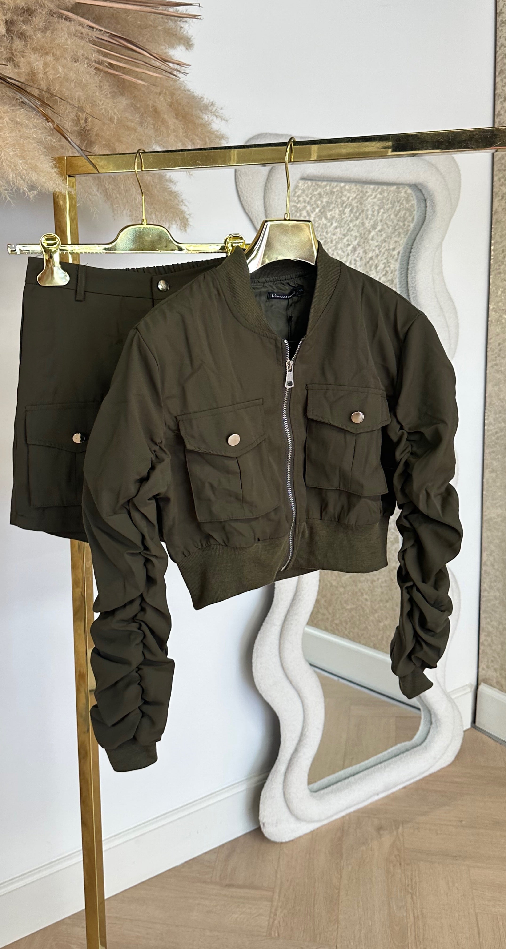 FESTIVAL BOMBER SET 6294 ARMYGREEN