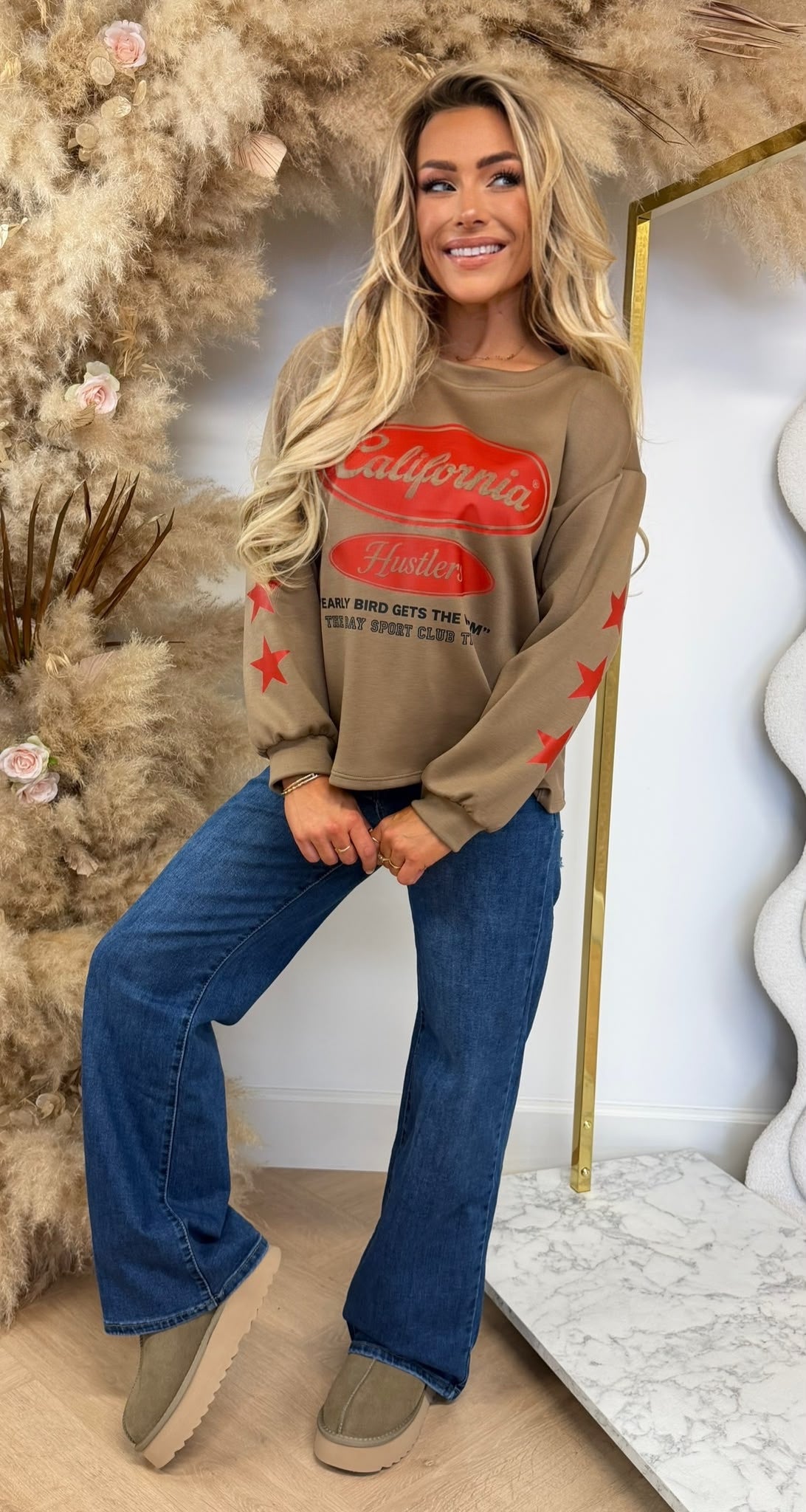 STAR CALIFORNIA SWEAT TAUPE