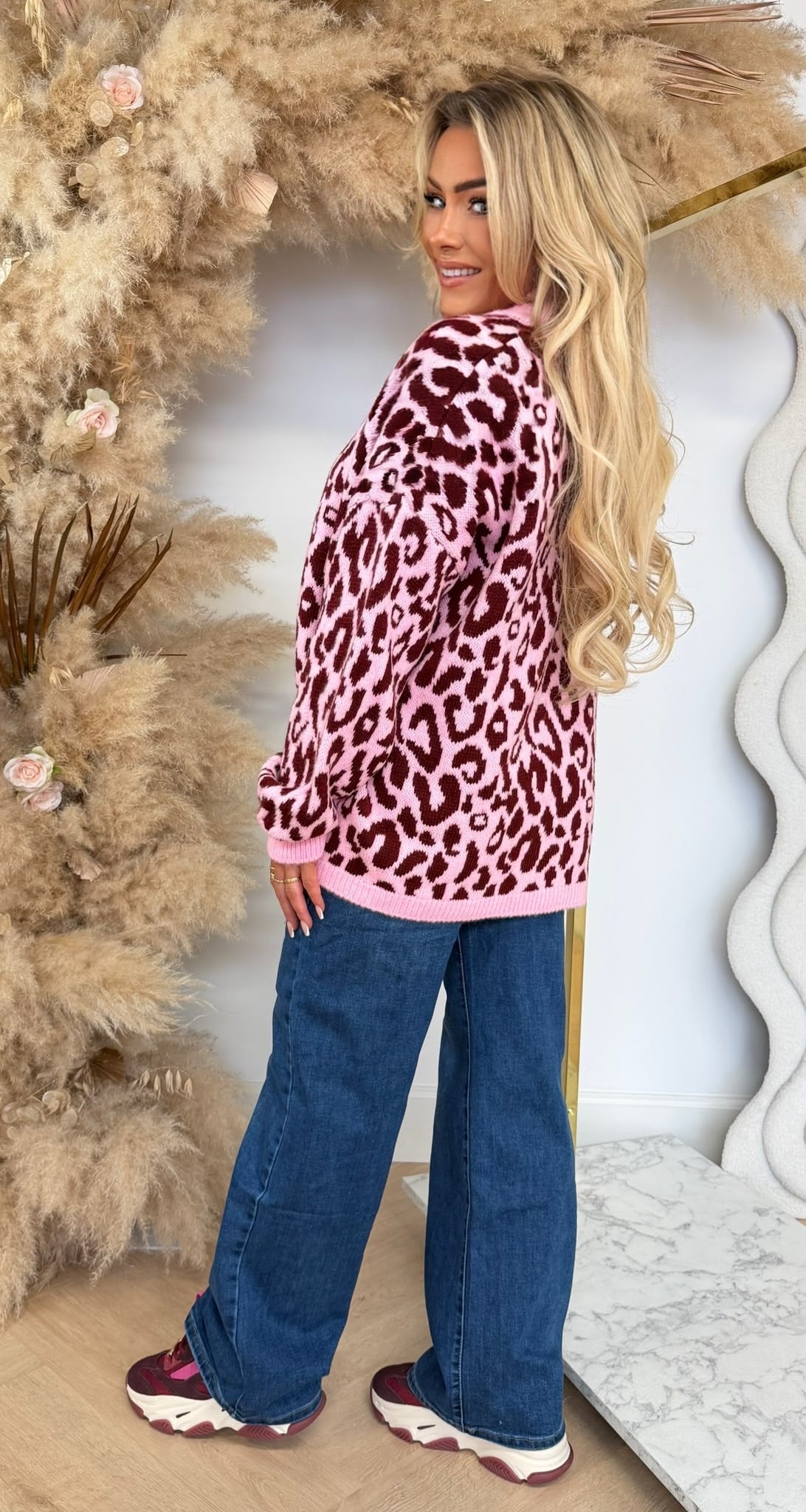 STUDIO LEO VEST PINK