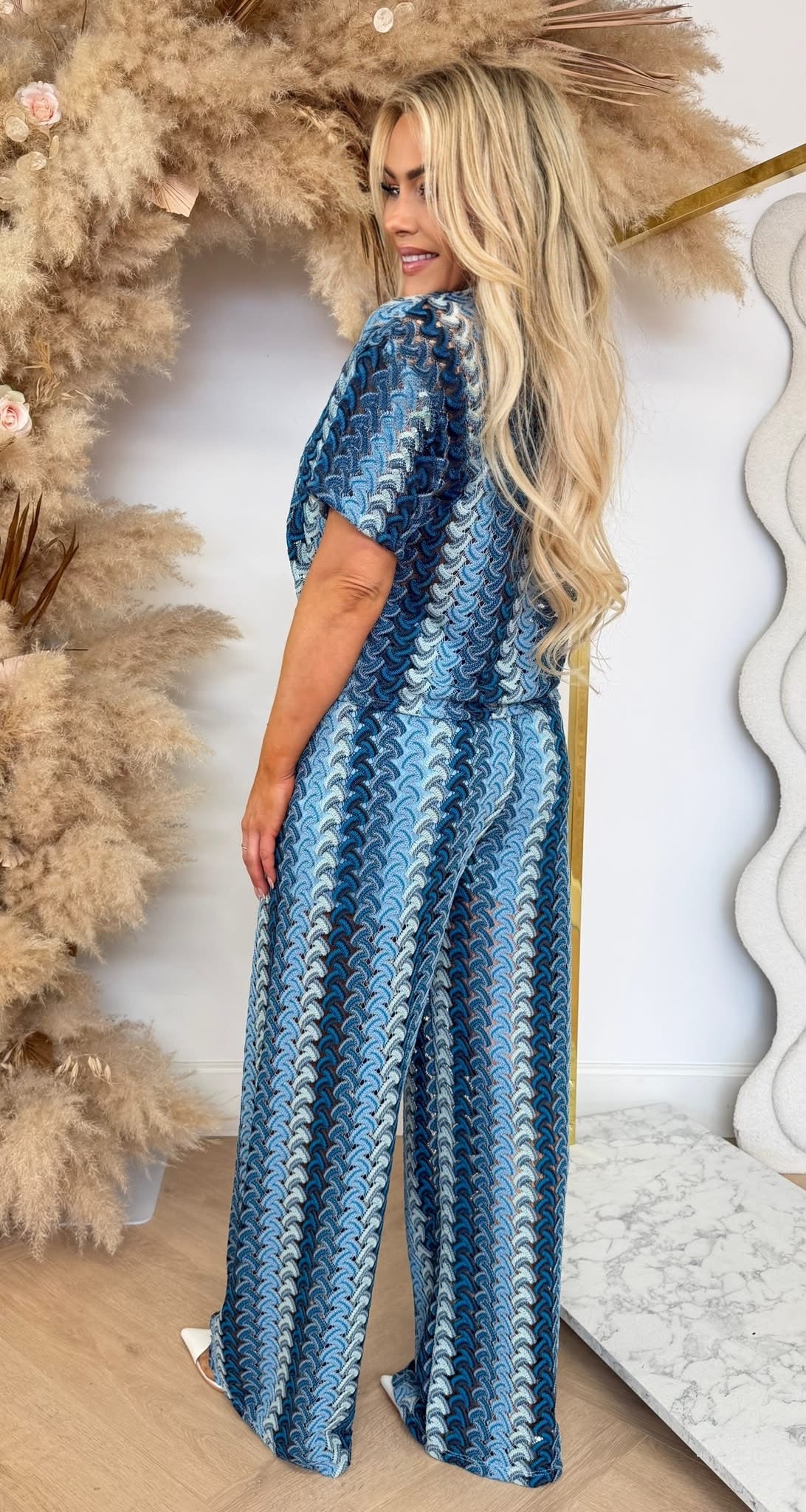 MISSONI PRINT SET BLUE