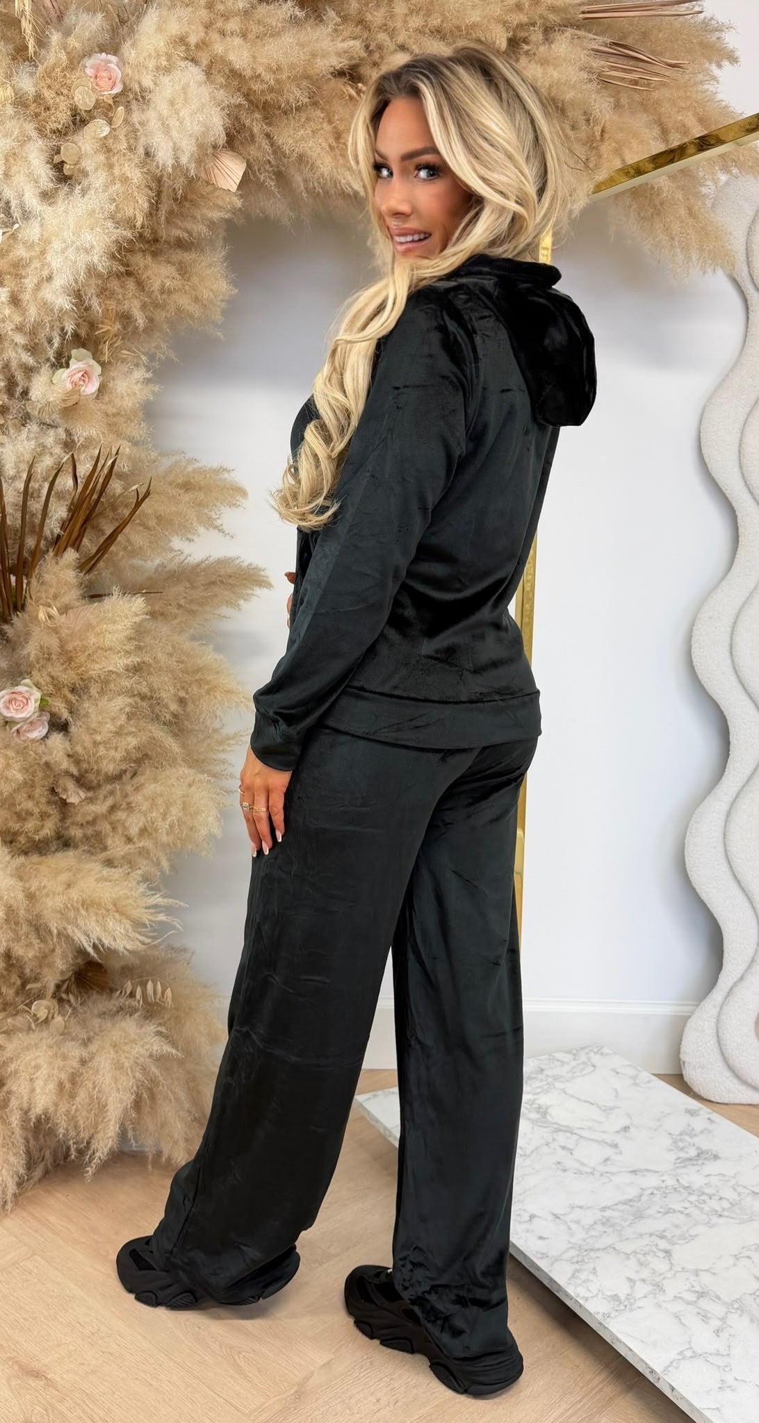 VELVET SET 1018 BLACK