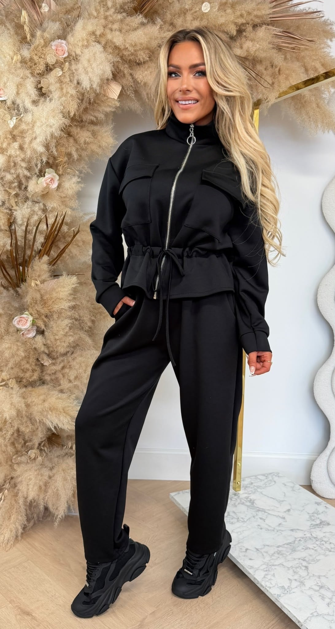 PATRICIA TOUWTJE SET BLACK