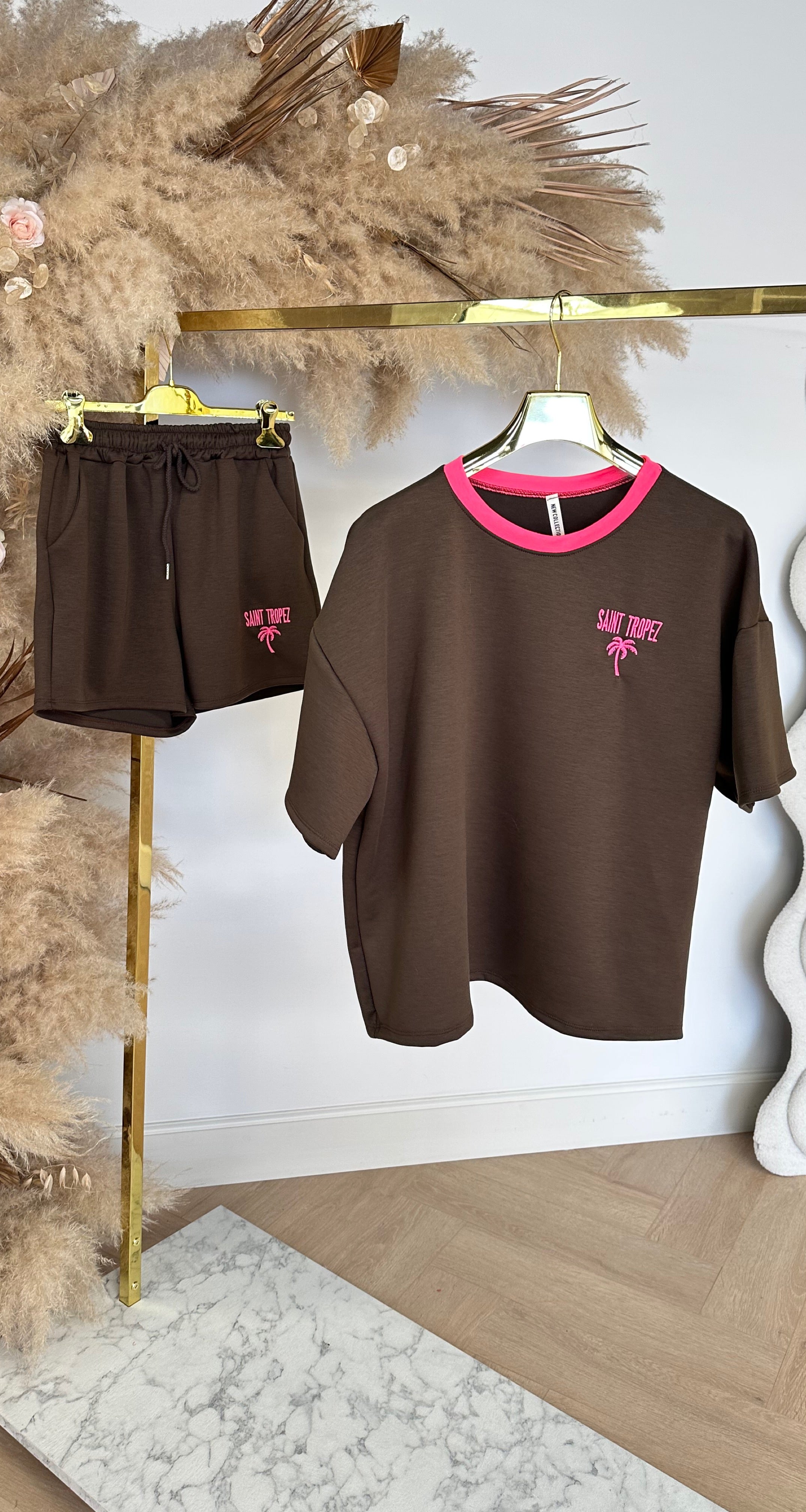 NEW SAINT TROPEZ SET CHOCO