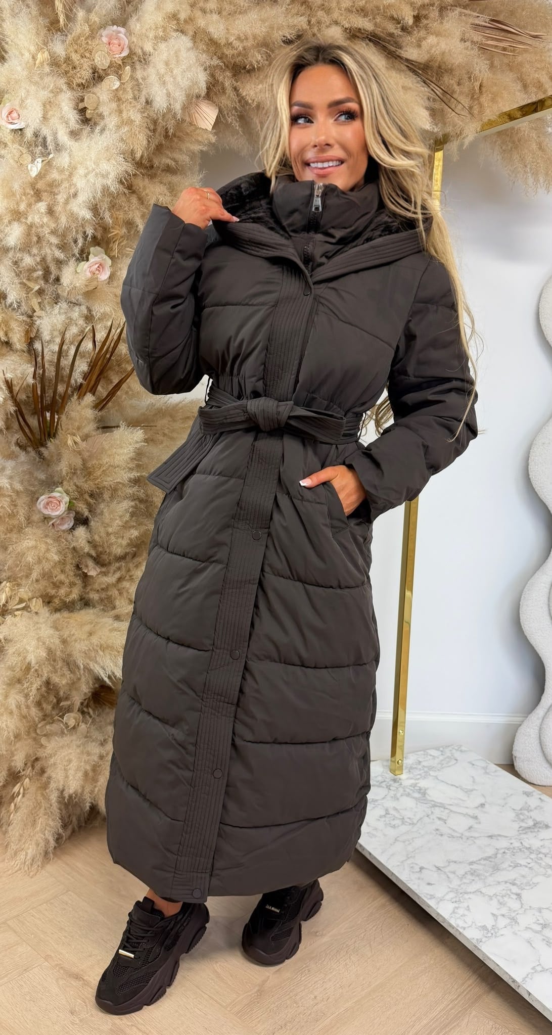 LUS WINTERCOAT 2408 CHOCO