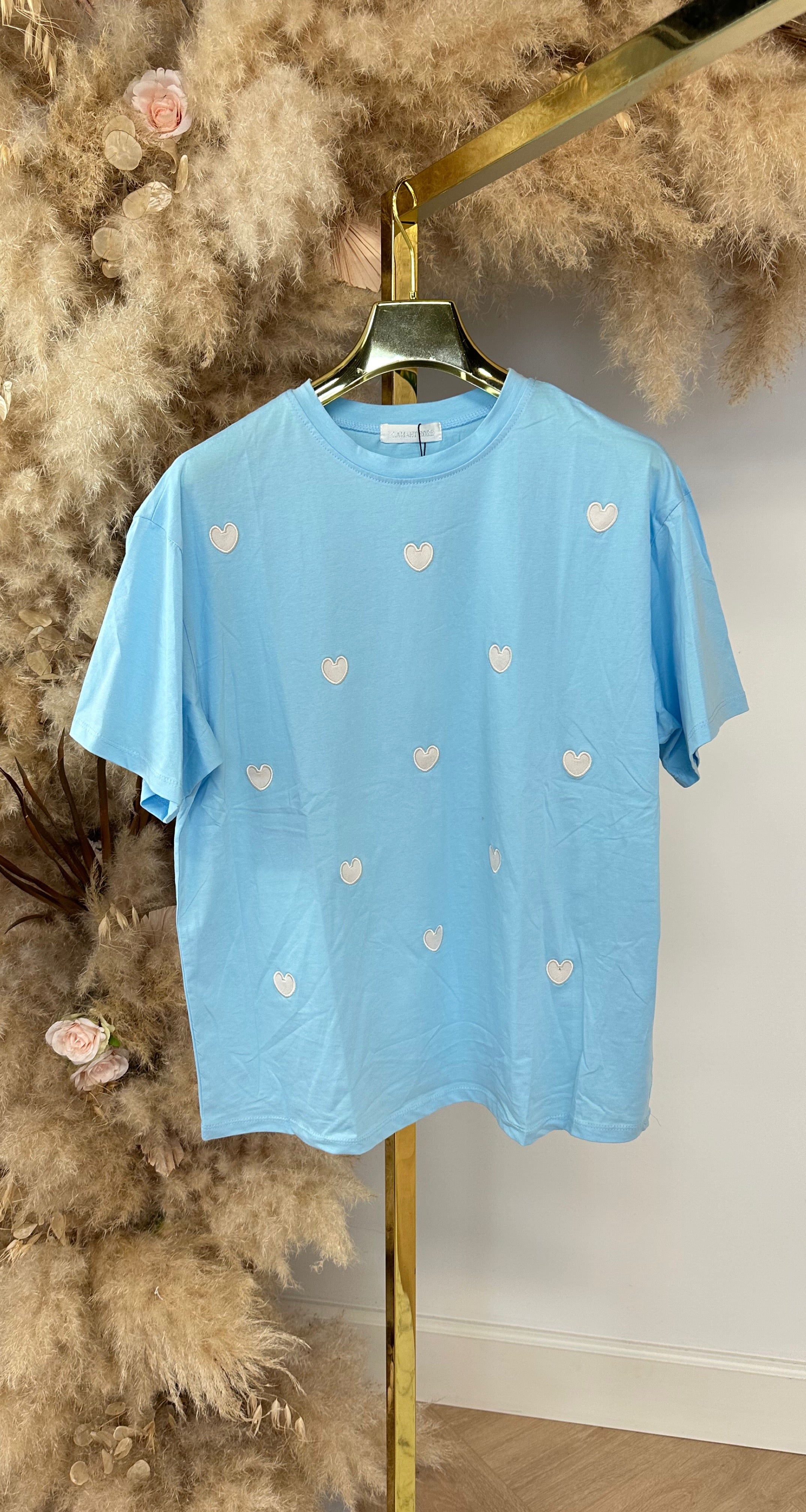CUTE HARTJES TEE 7455 BLUE