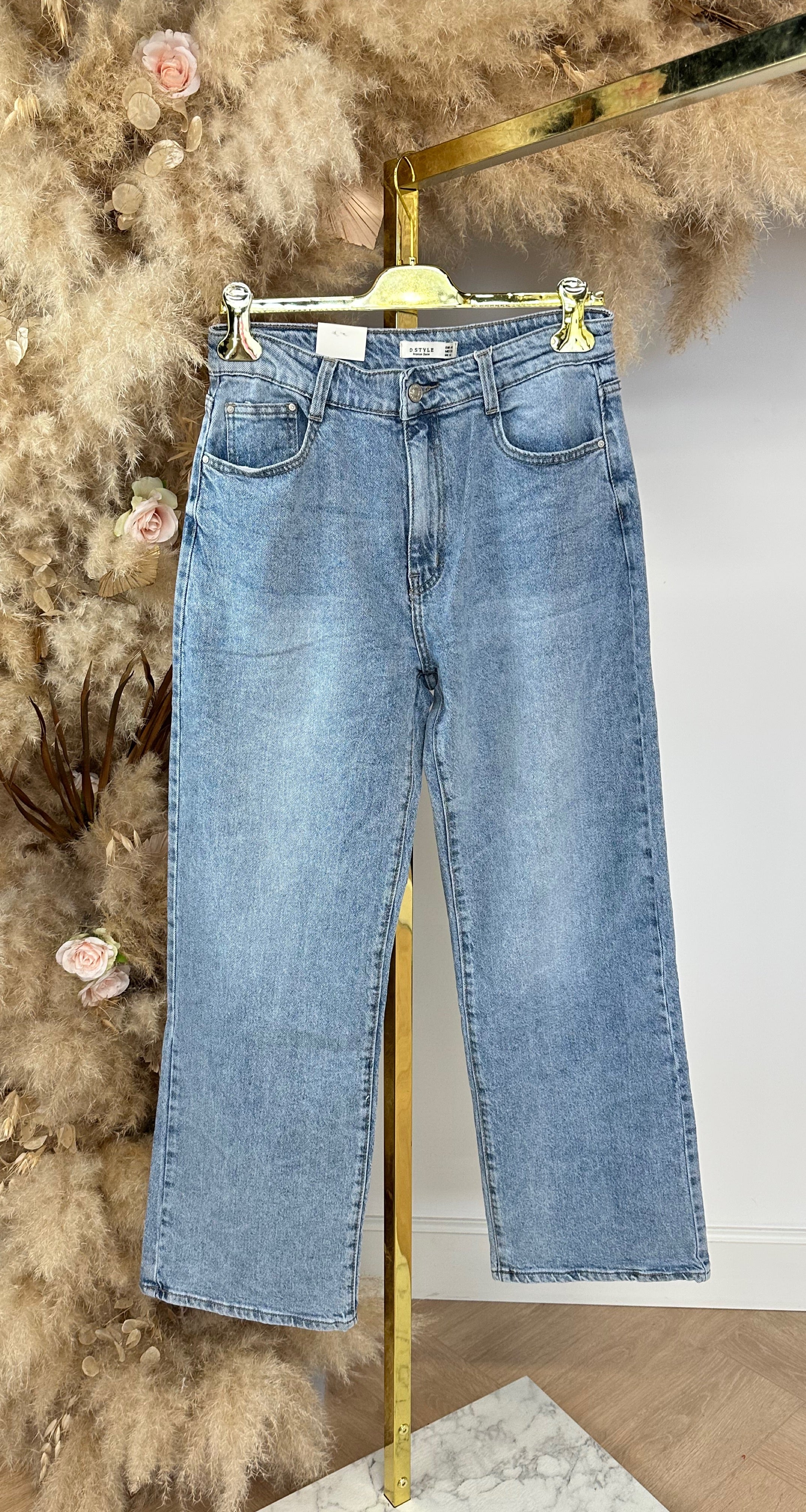 NEW LEVI WIDE LEG JEANS 2265 LIGHTDENIM