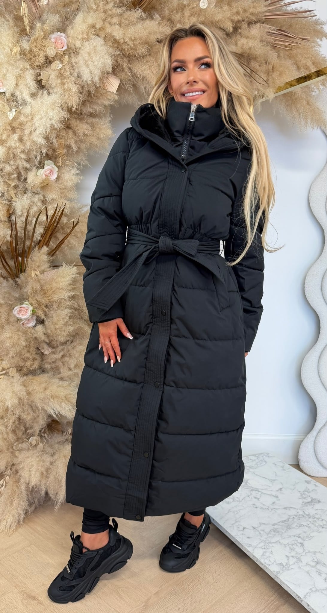LUS WINTERCOAT 2408 BLACK
