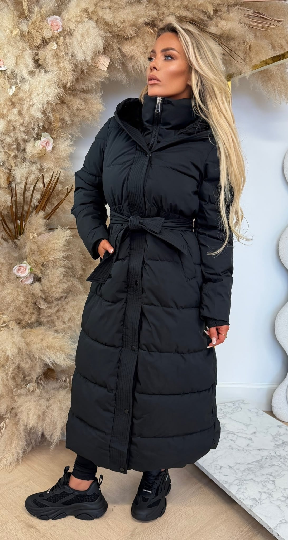 LUS WINTERCOAT 2408 BLACK
