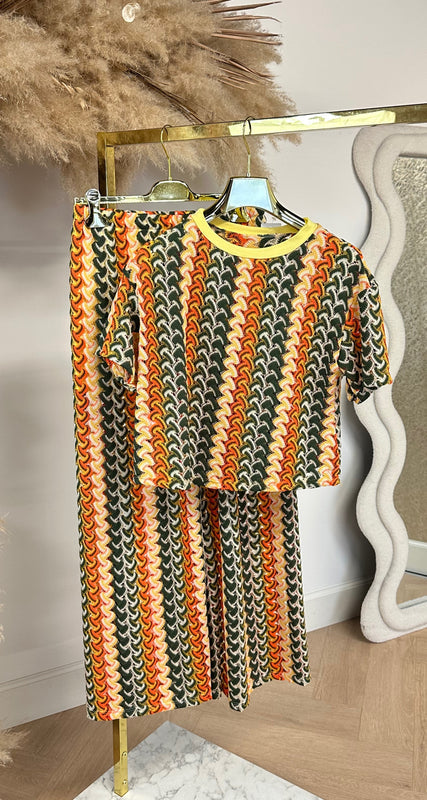 MISSONI PRINT SET YELLOW