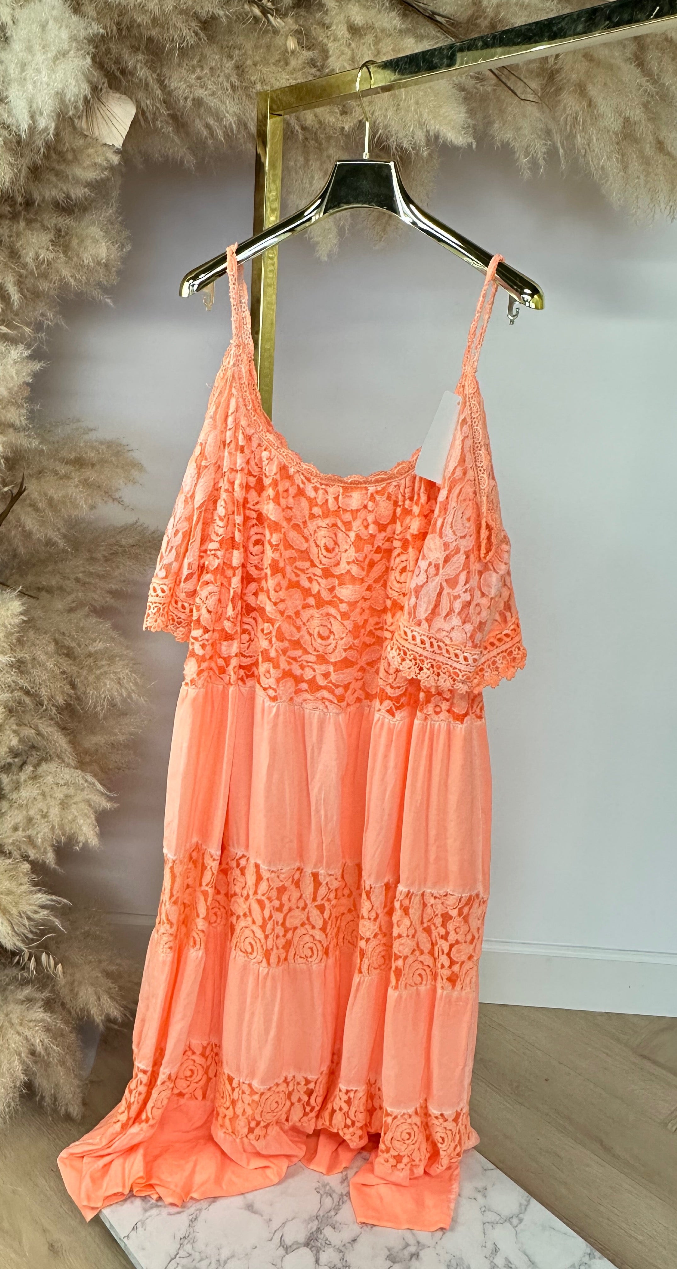 VERA SUMMER DRESS ORANGE