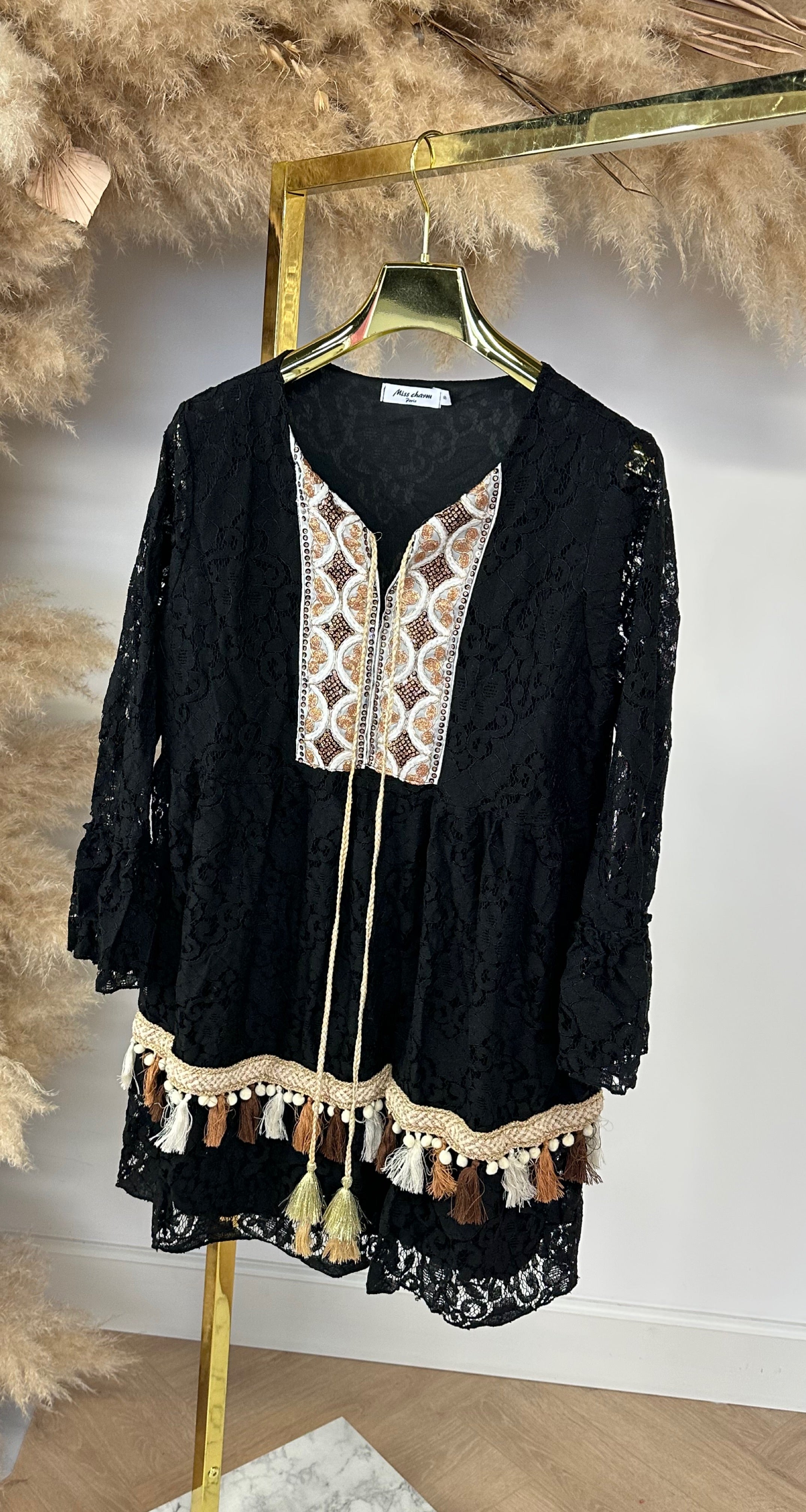 MARRAKESH DRESS 1017 BLACK
