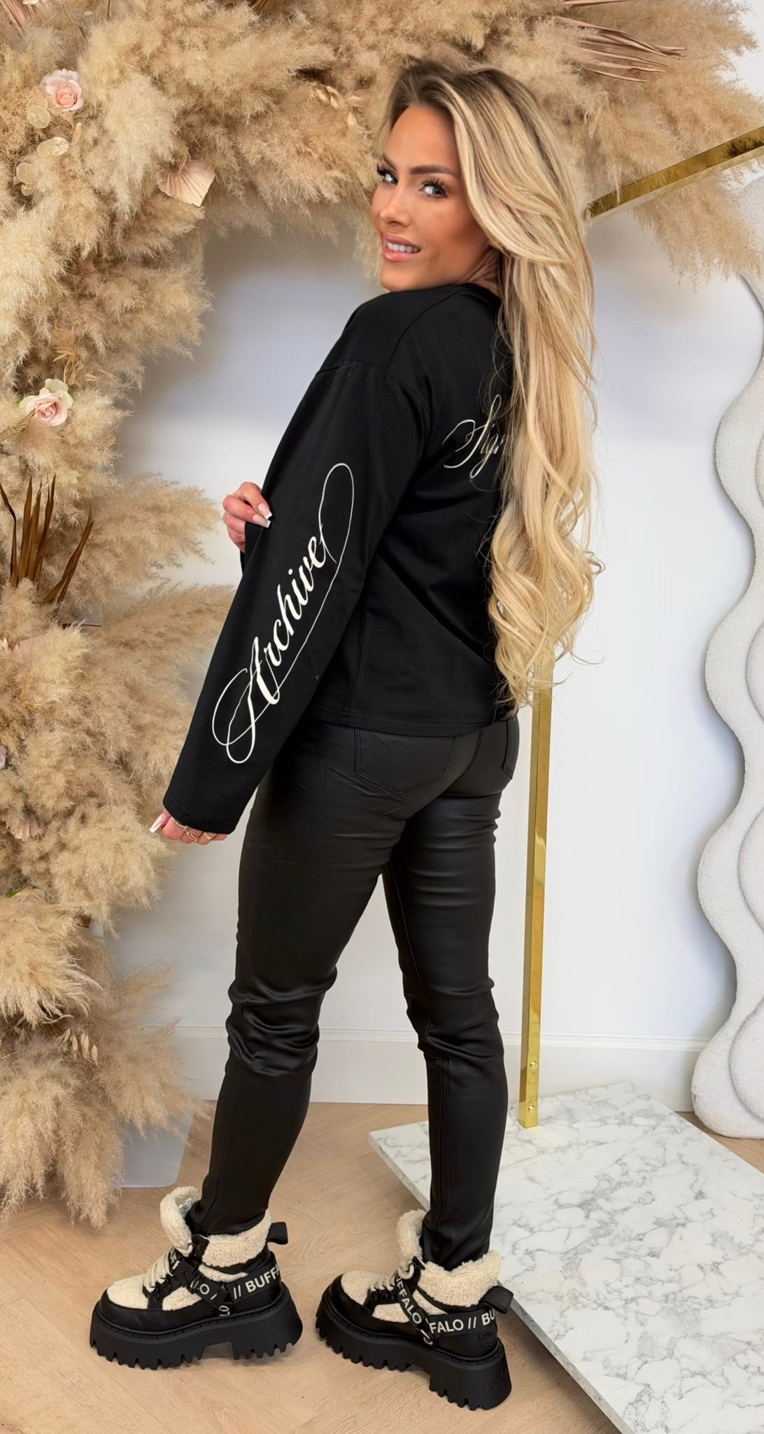 SIGNATURE LONGSLEEVE 312 BLACK