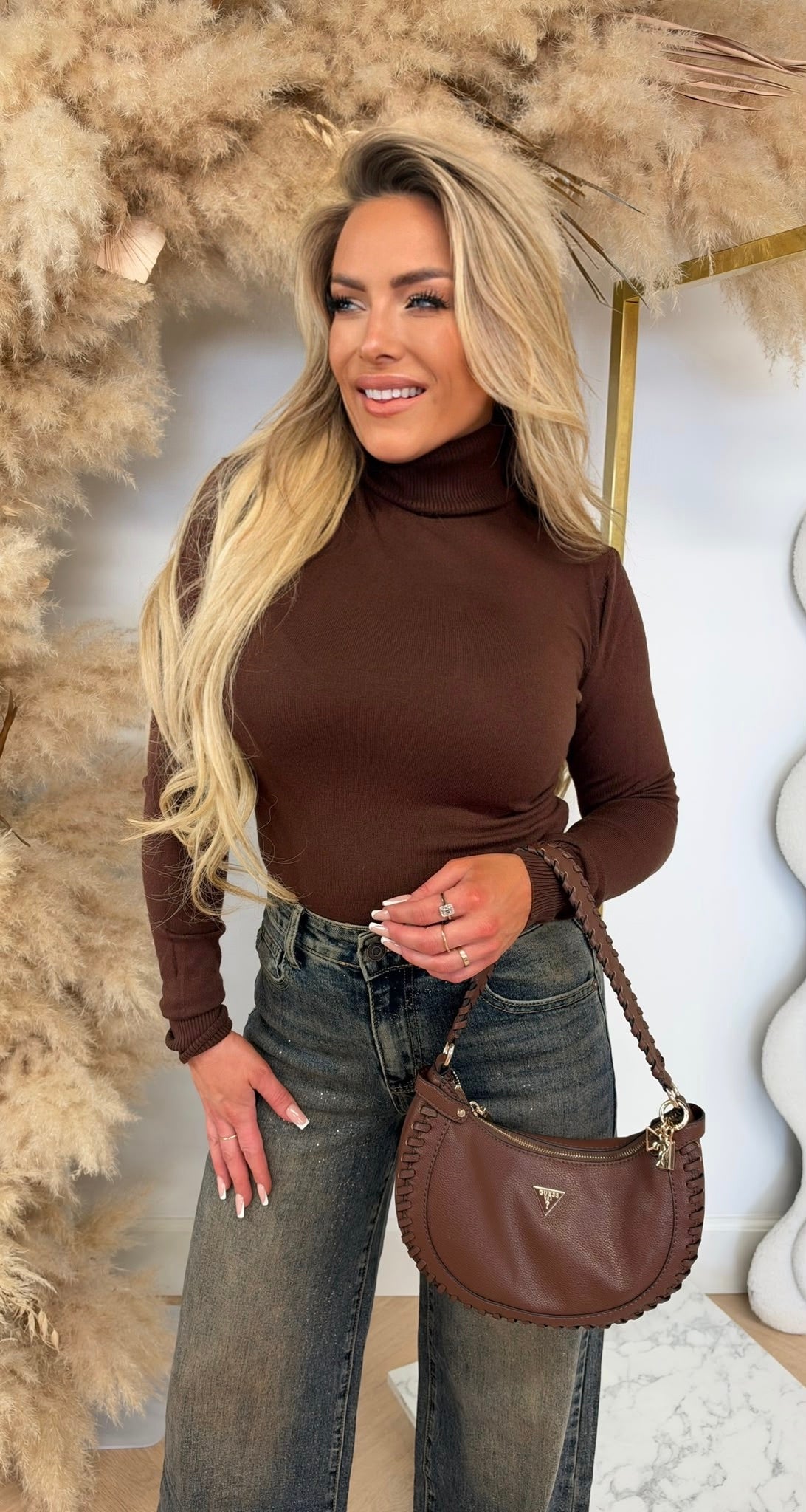 COMFY BASIC KOL TOP 5010 CHOCO