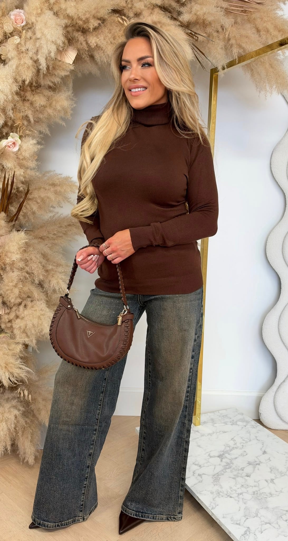 COMFY BASIC KOL TOP 5010 CHOCO