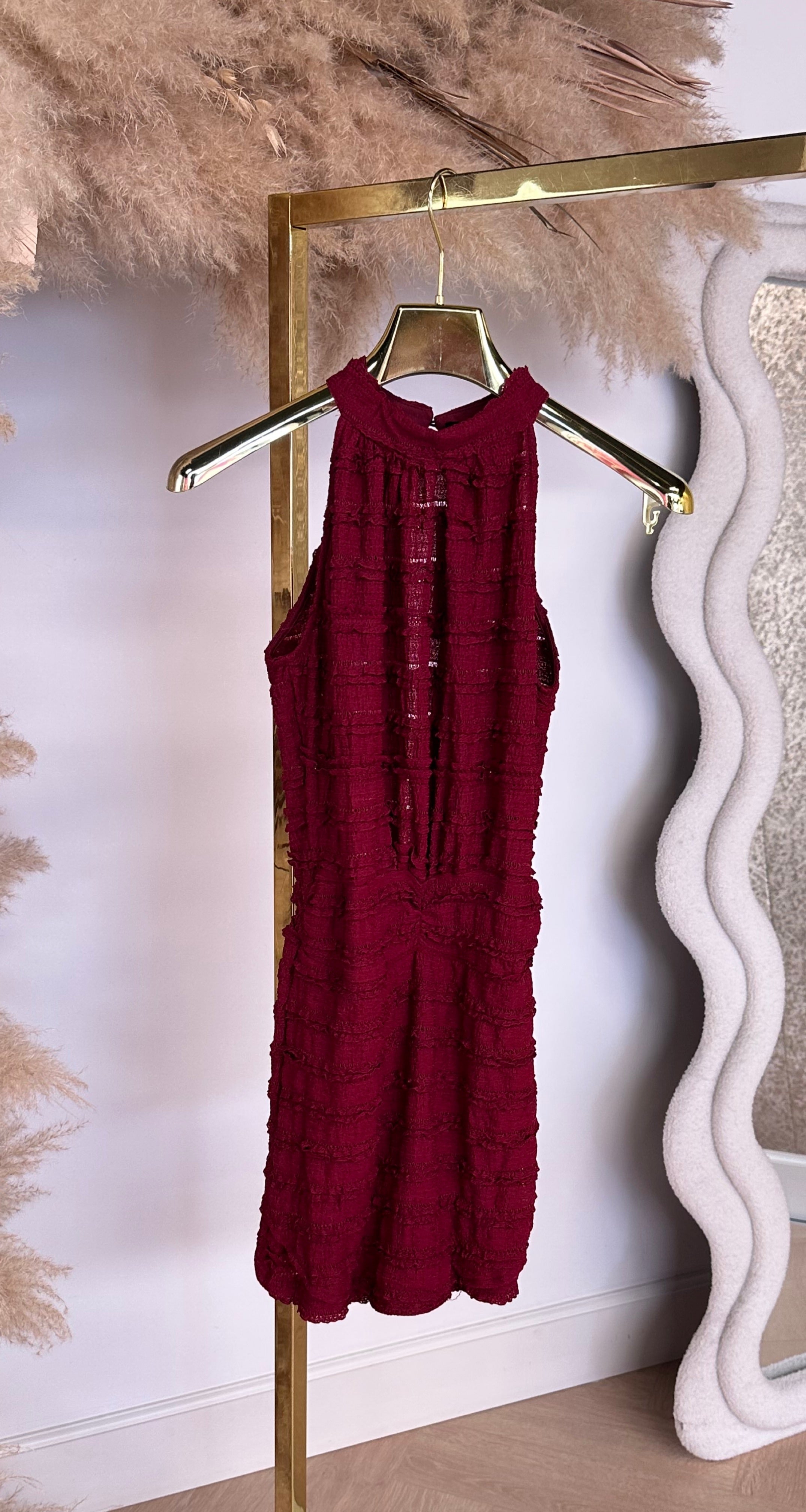 JESSY PLAYSUIT 3004 BORDEAUX