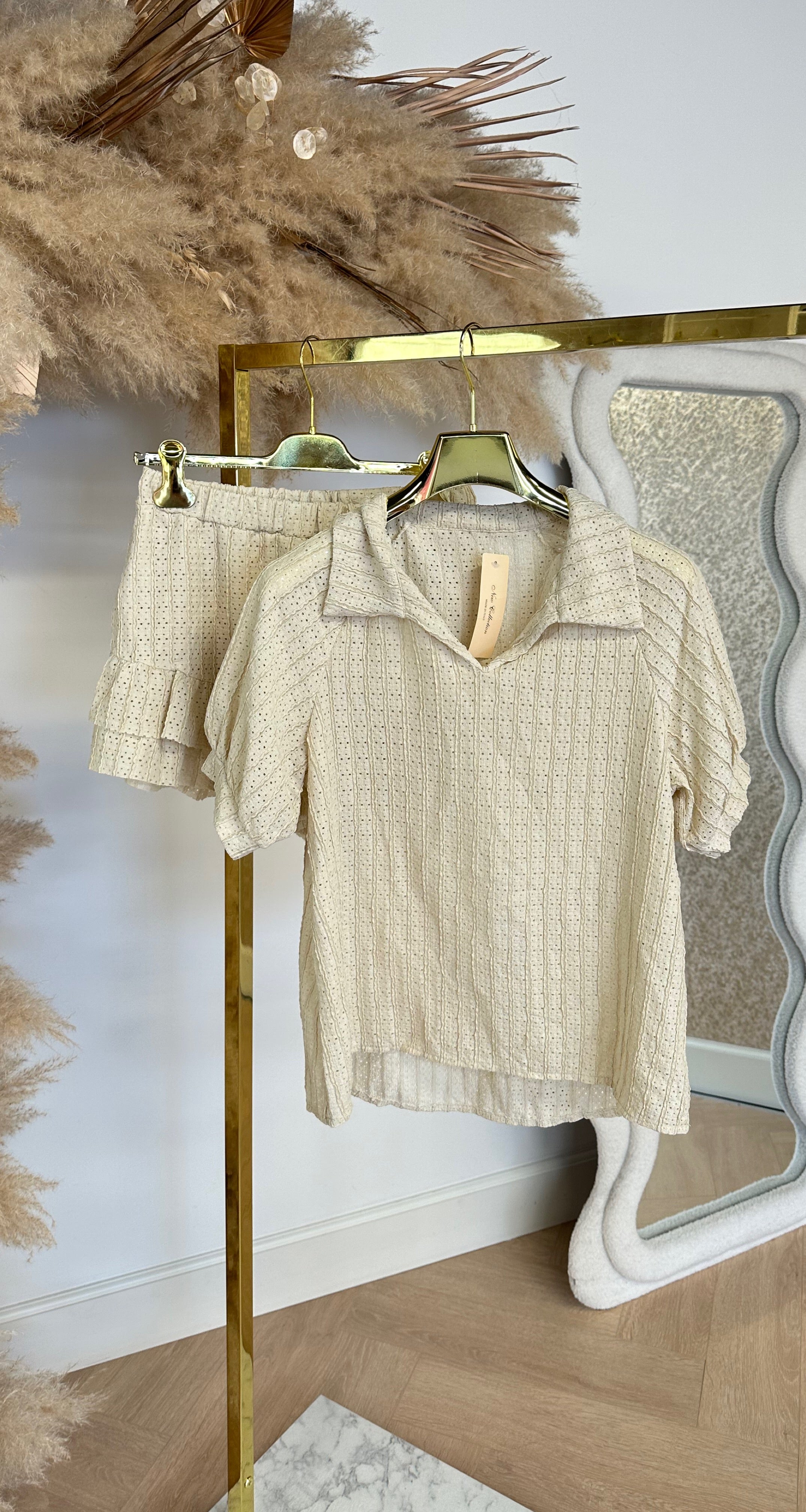 LOULOU SET BEIGE