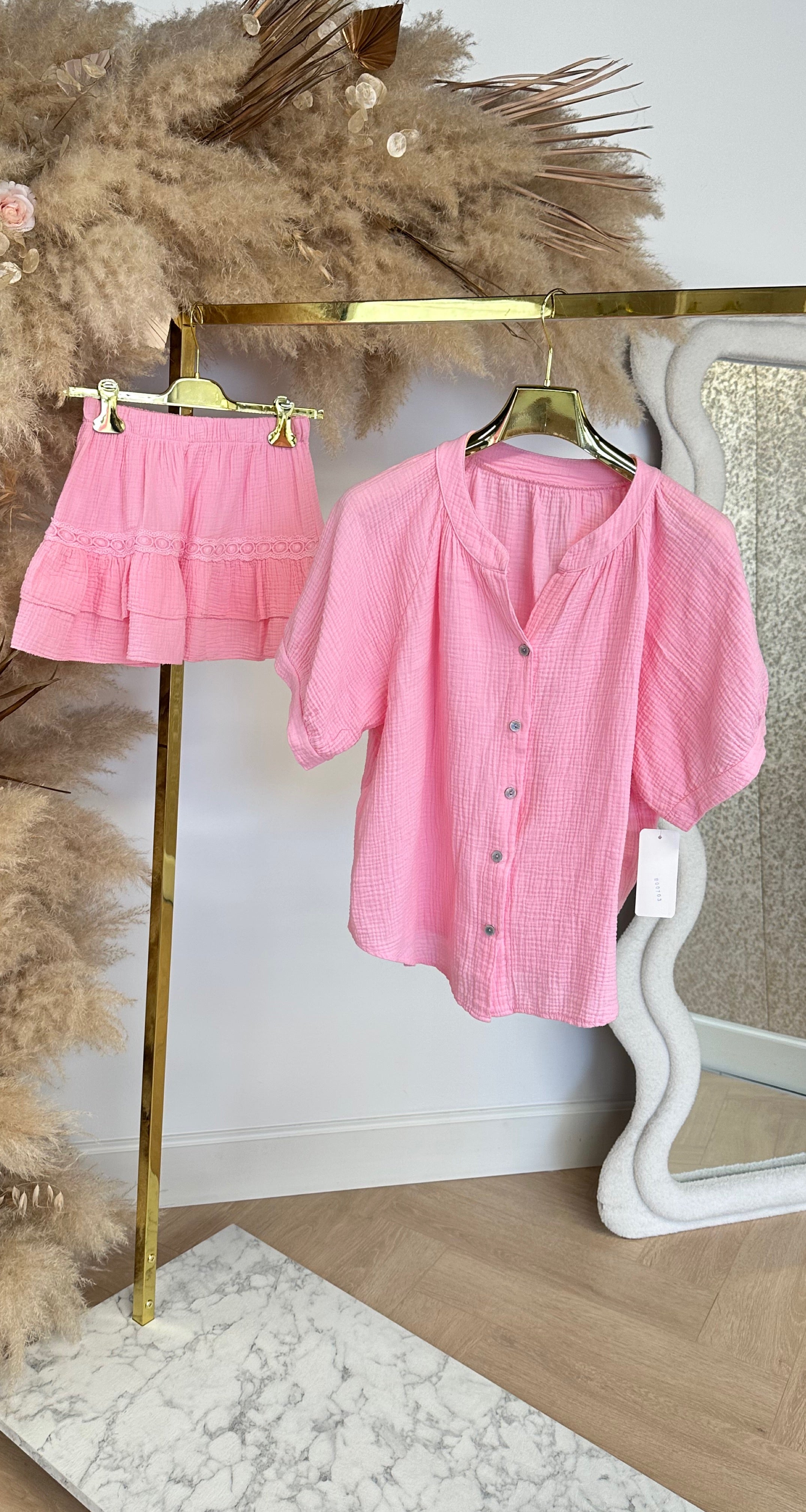 COTTON SET PINK