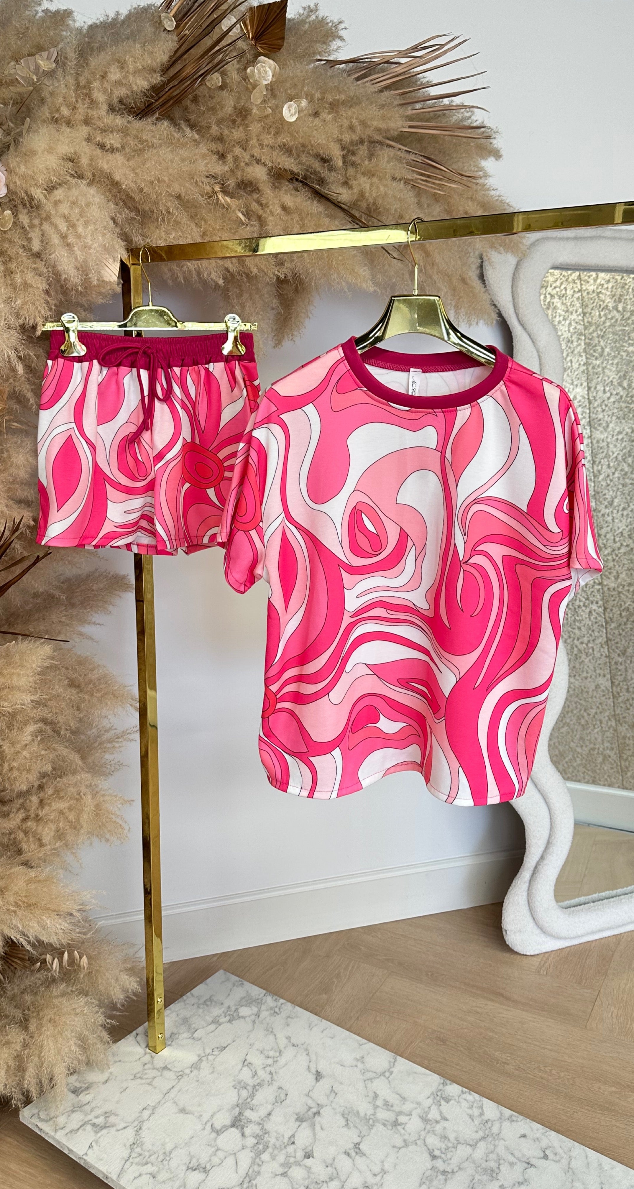 SWIRL SET PINK