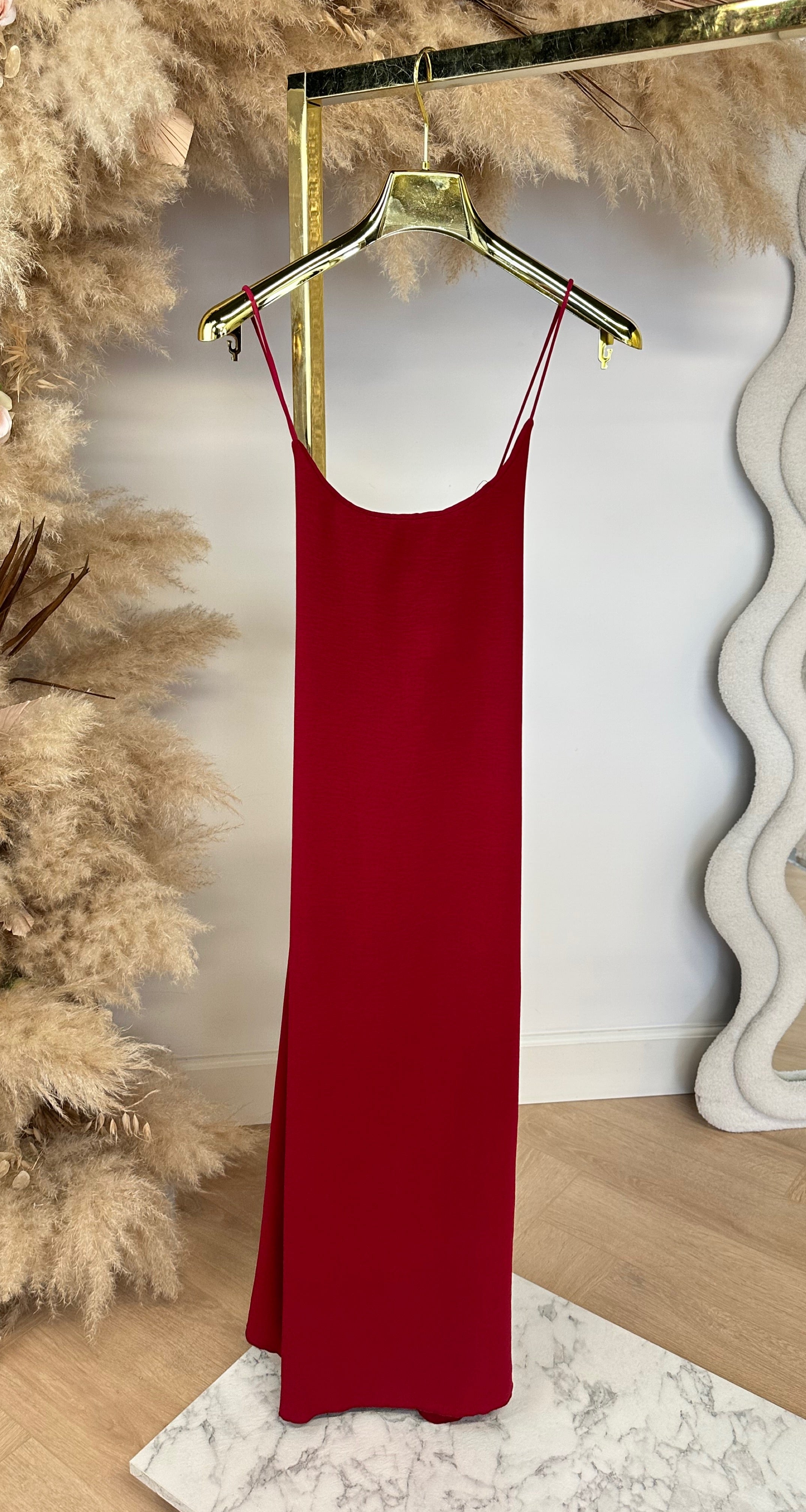 DAZY BOHI MAXI DRESS WINE