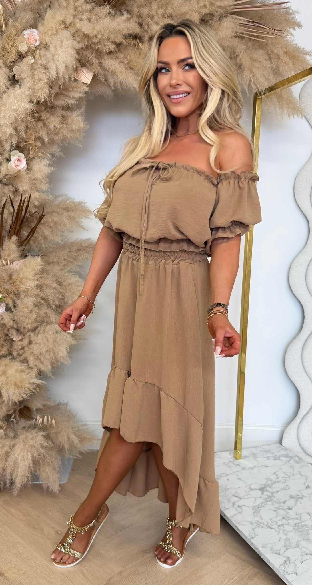 MYRTE 2 PIECE SET BEIGE
