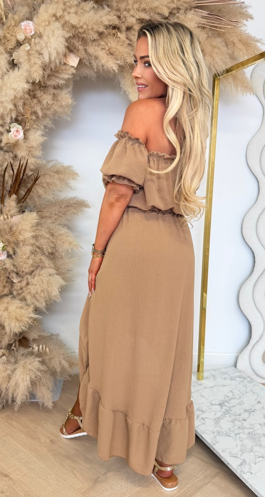 MYRTE 2 PIECE SET BEIGE