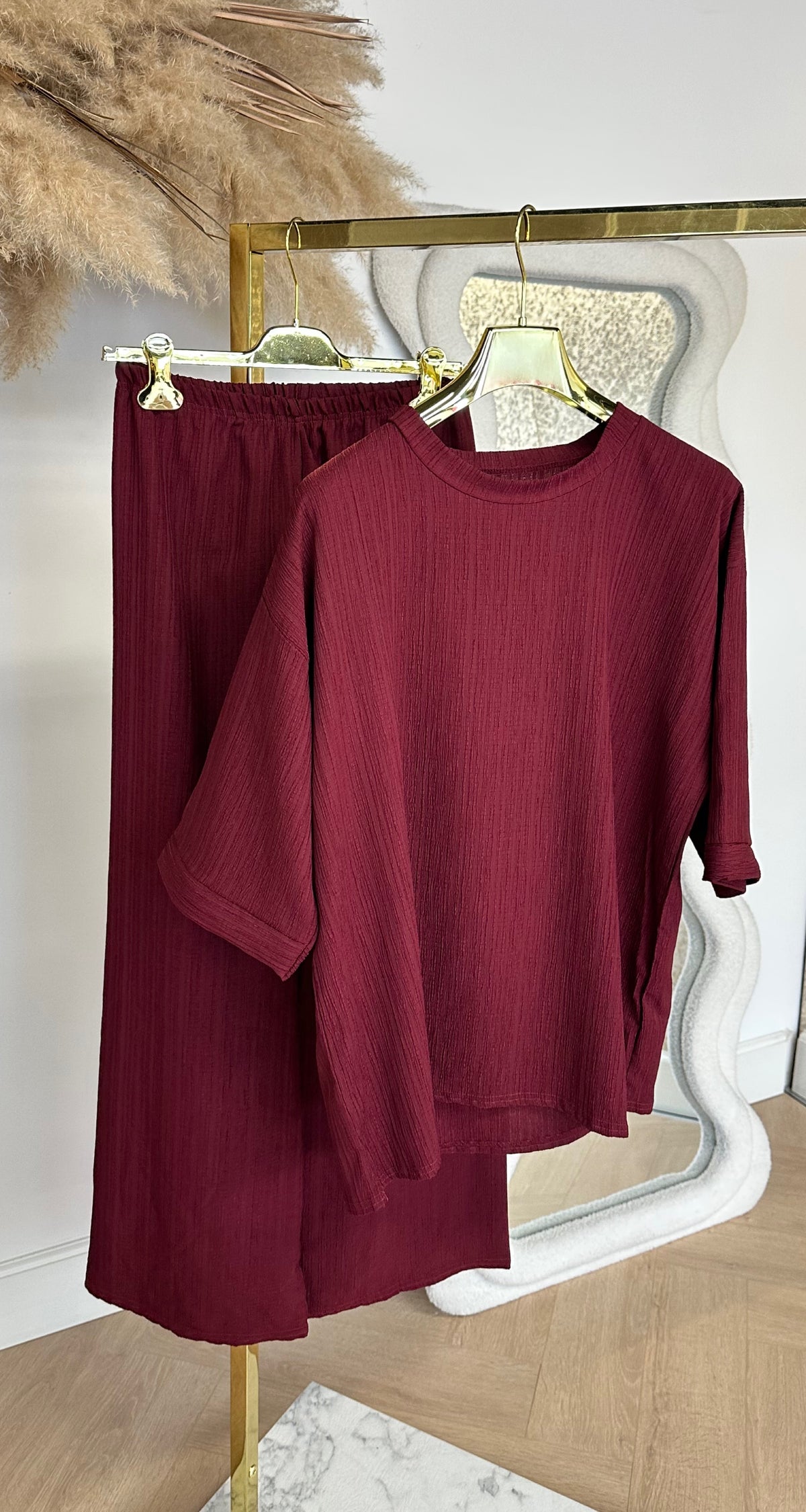 ROMY SET BURGUNDY