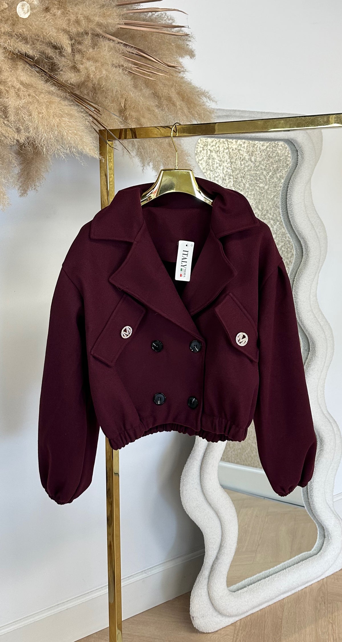 SHORT VILT M JACKET BORDEAUX