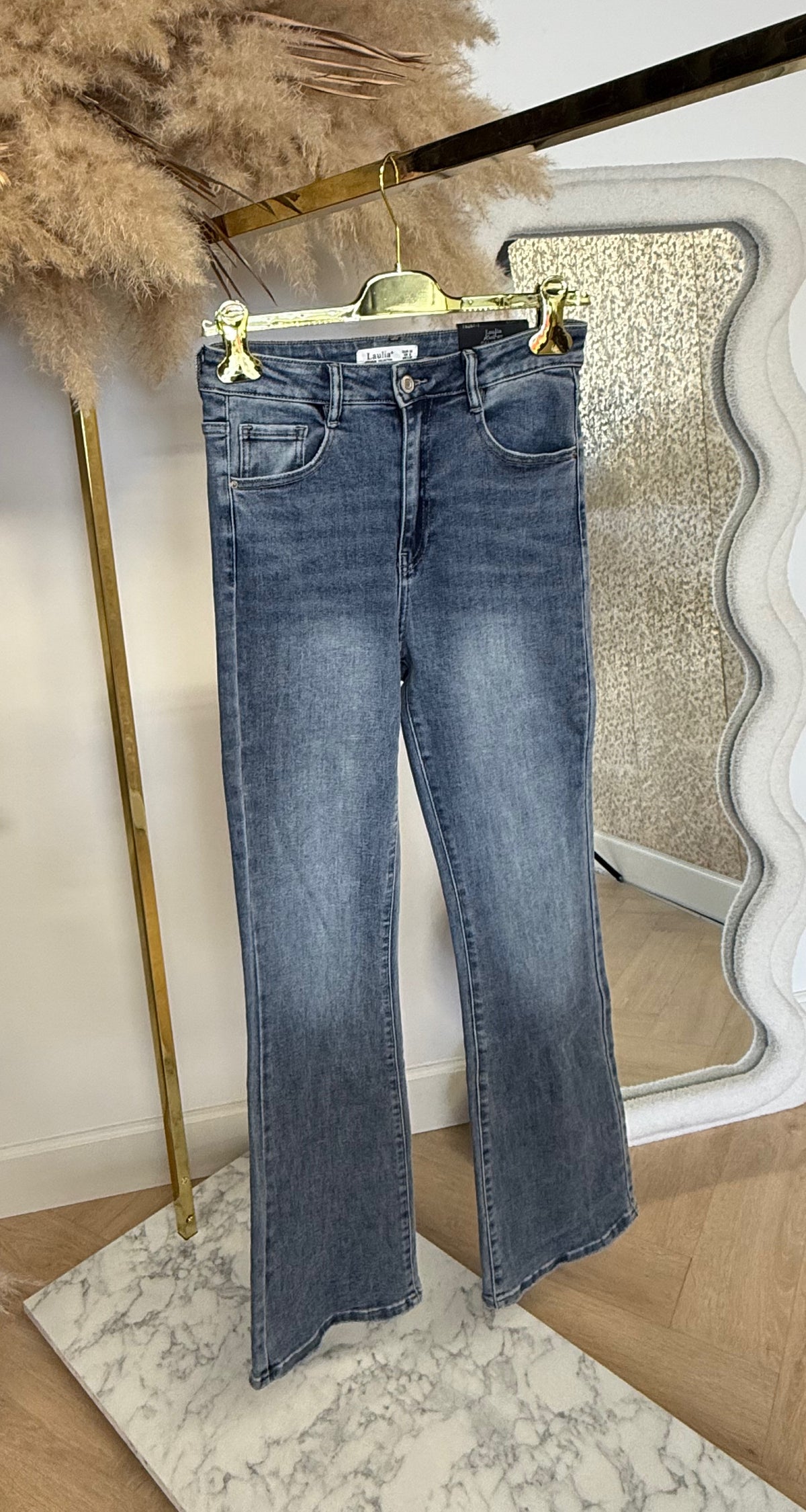 FLAIR FIT JEANS 6267-1 BLUE