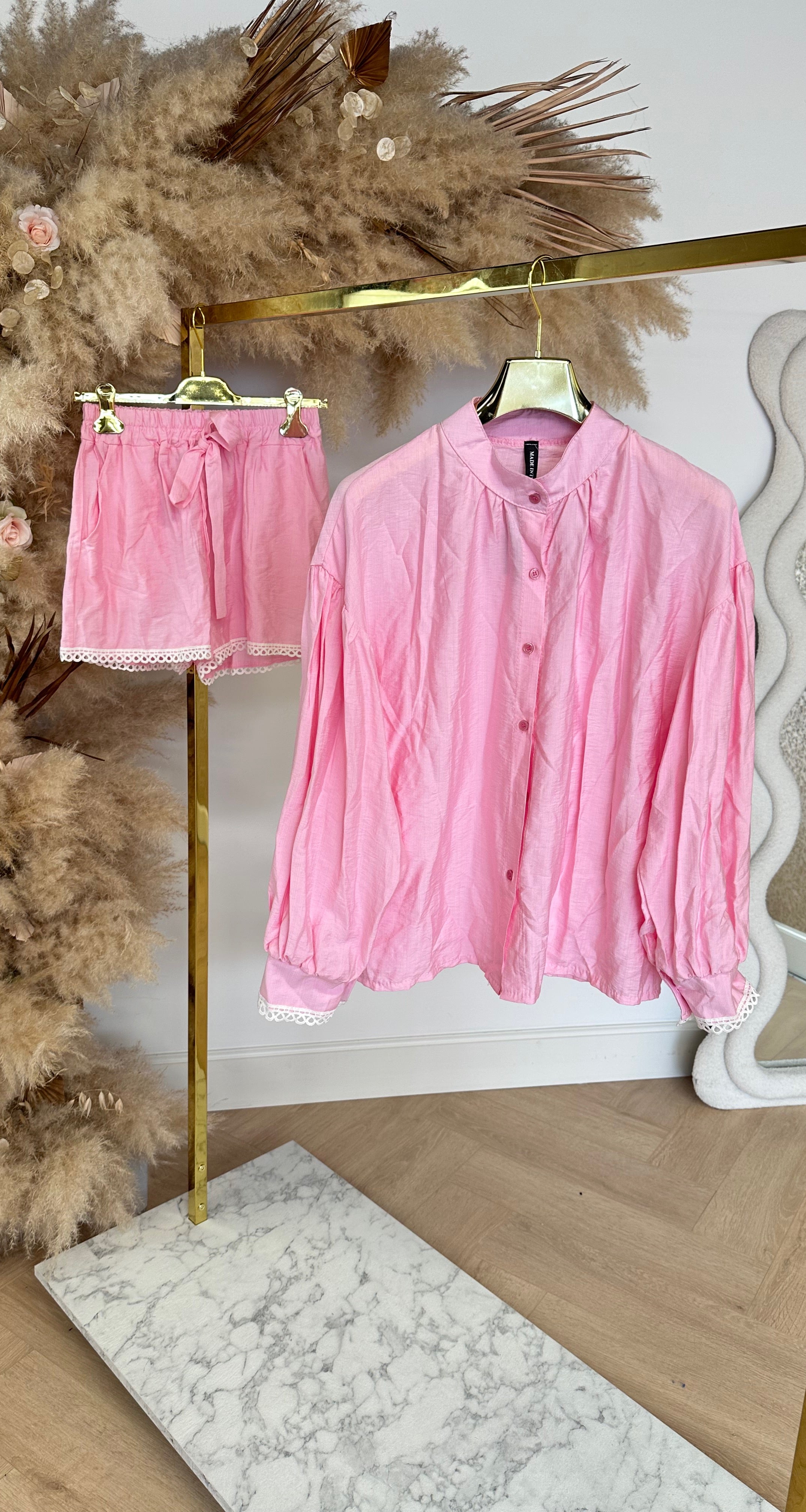 JULIA 2 PIECE SETJE PINK