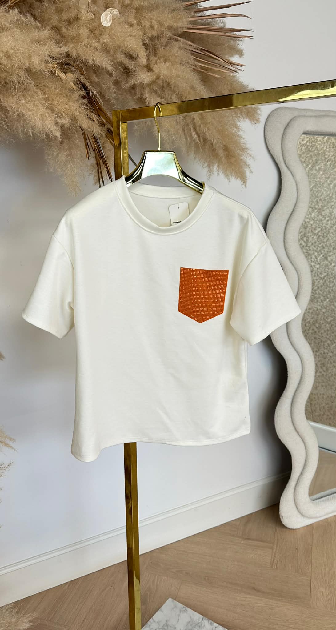 KING POCKET TEE OFFWHITE