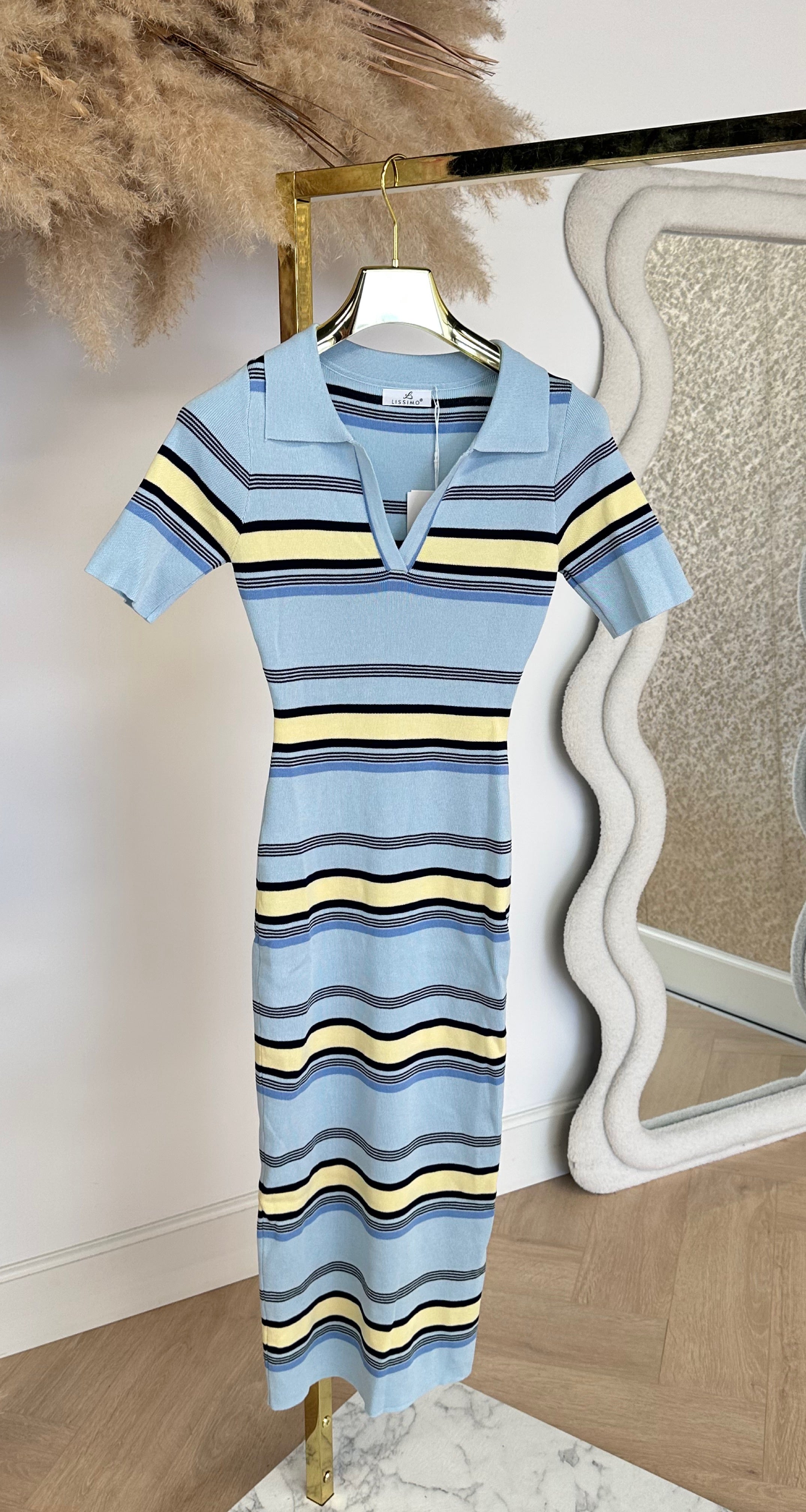 LISSIMO KRAAG DRESS 9839 BLUE