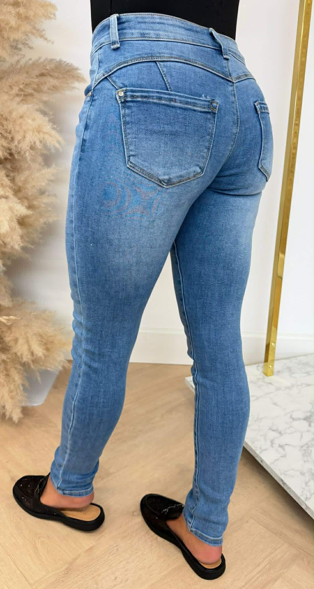 LOW FIT FASHION SKINNY JEANS 6561 DENIMBLUE