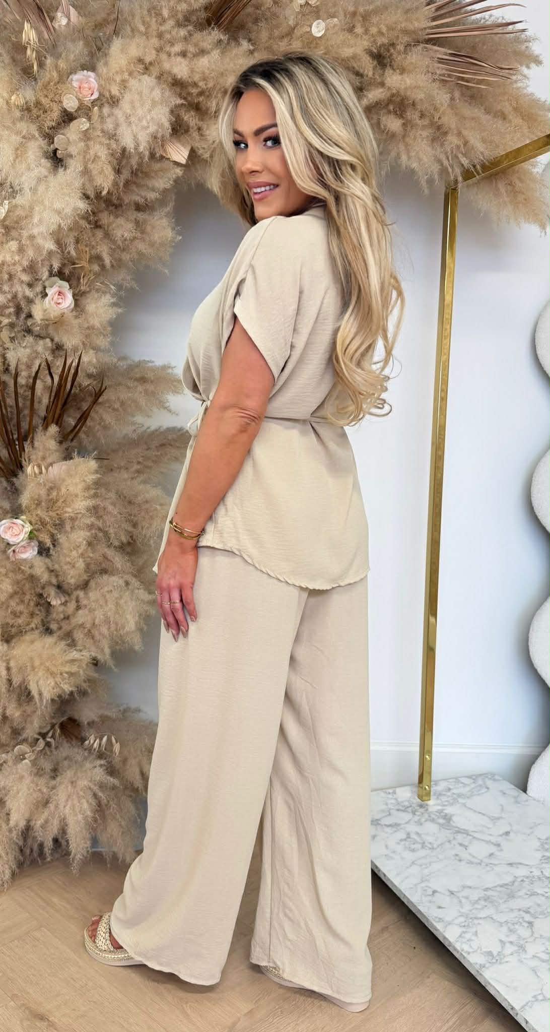 MIRANDA 2 PIECE SET BEIGE