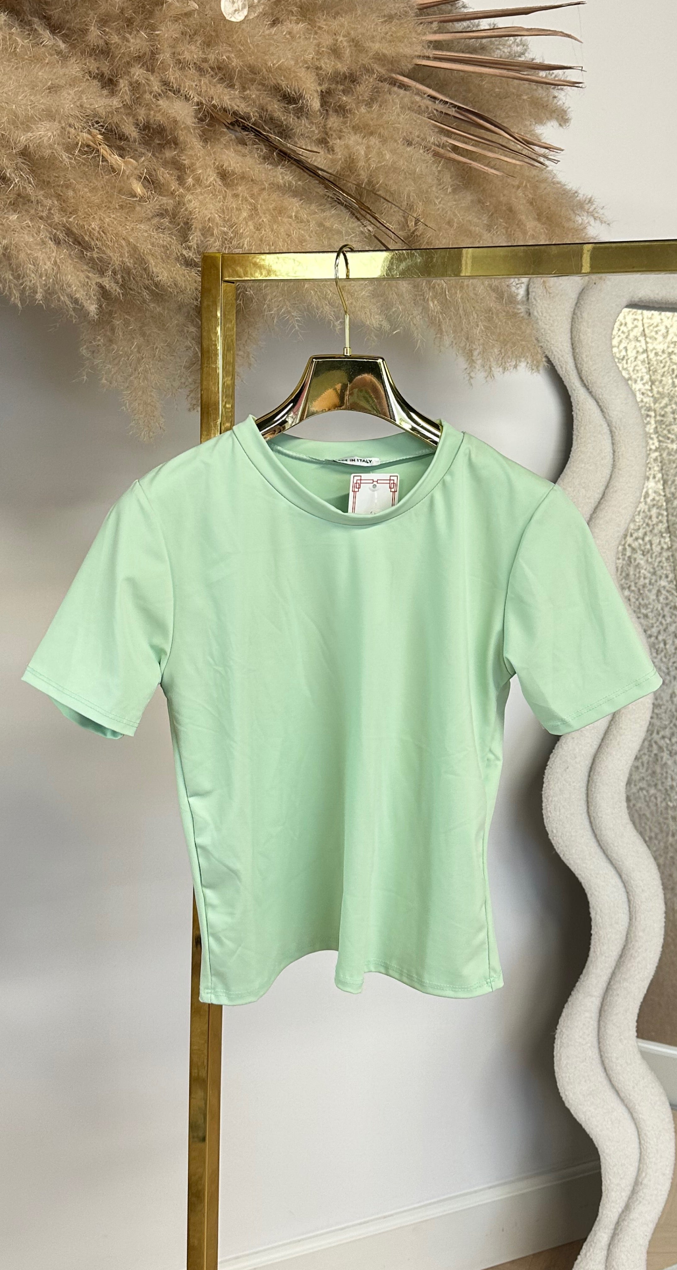 SMOOTH FIT BASIC TEE MINT