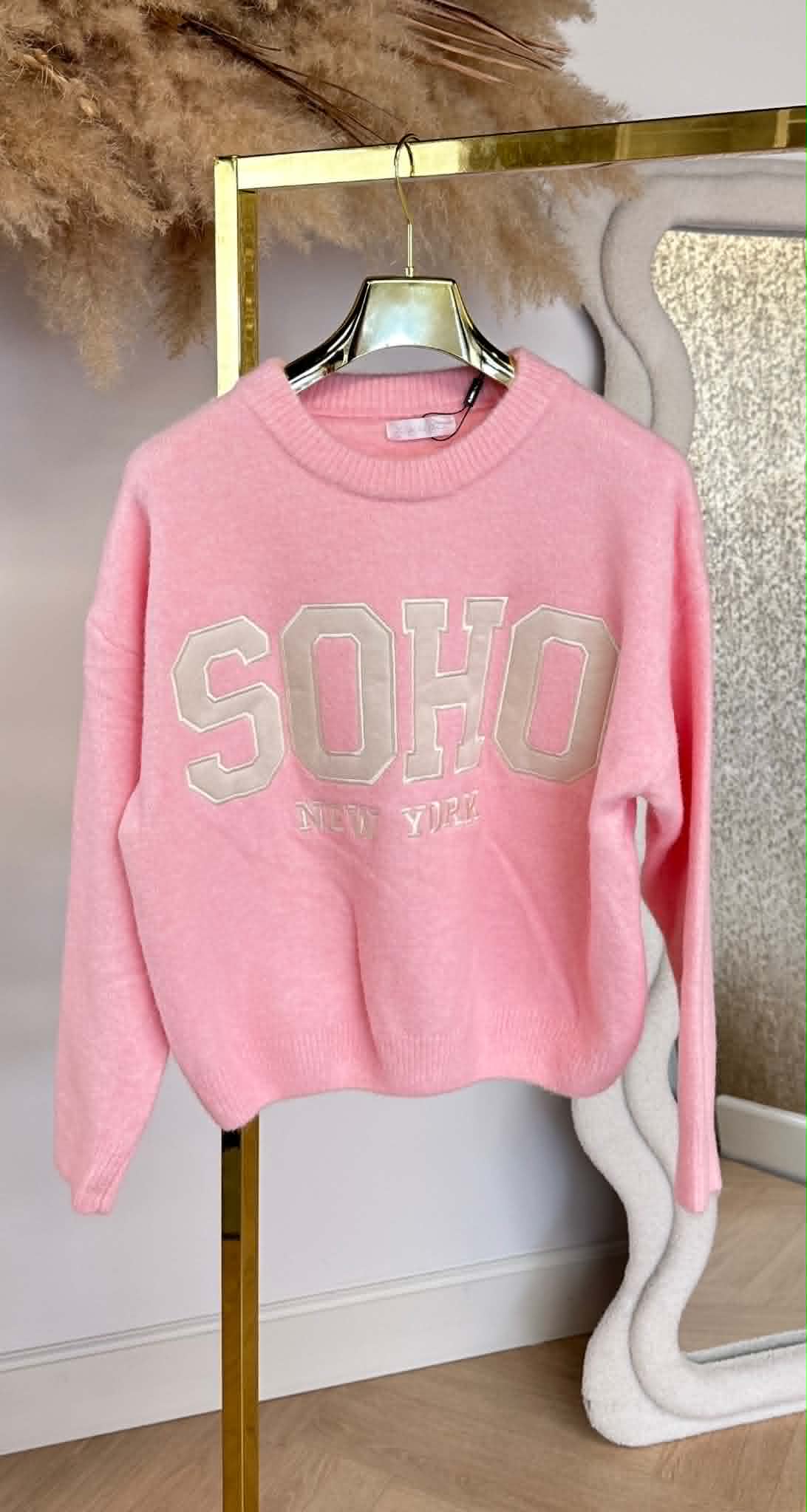 SOHO SWEAT 708 LIGHTPINK