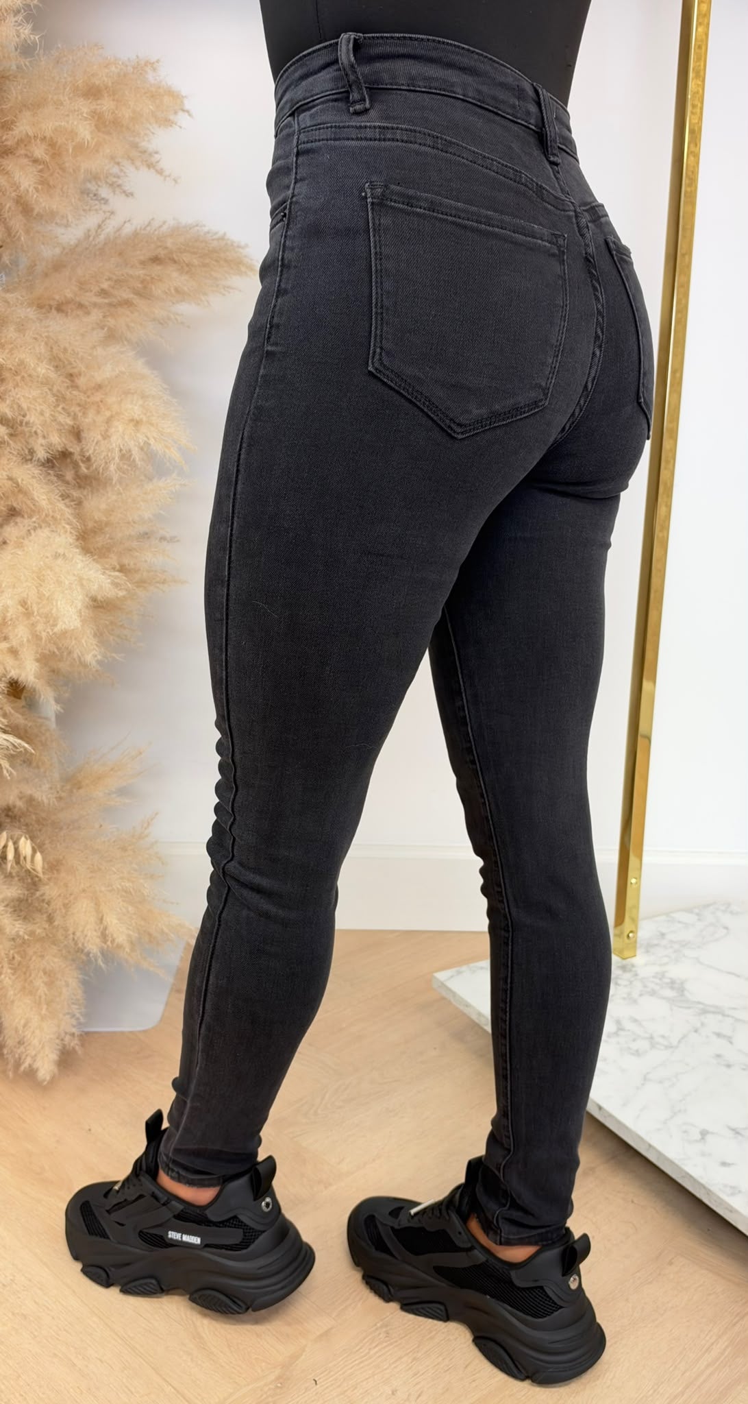 PERFECT SKINNY JEANS 5377-19 DARKGREY