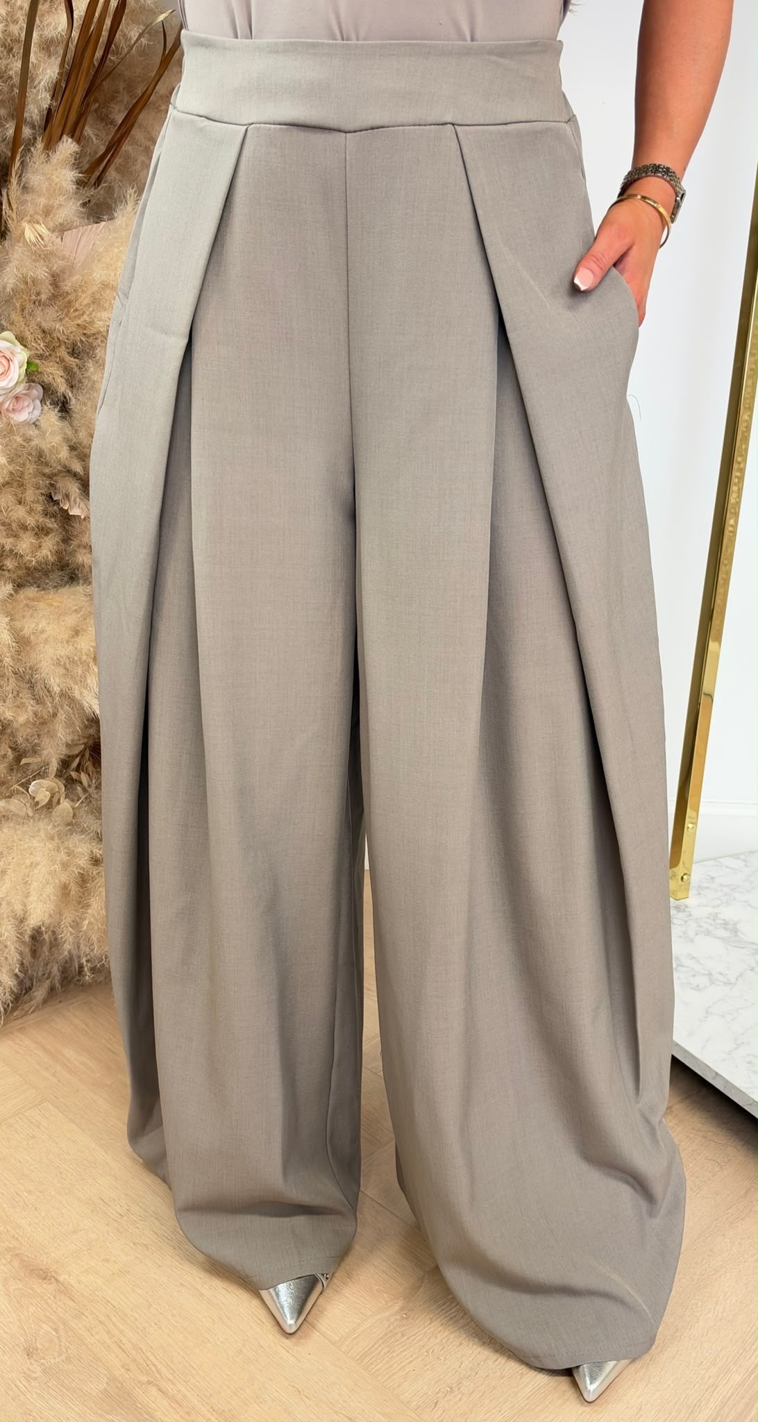 FRANKEL PANTS TAUPE