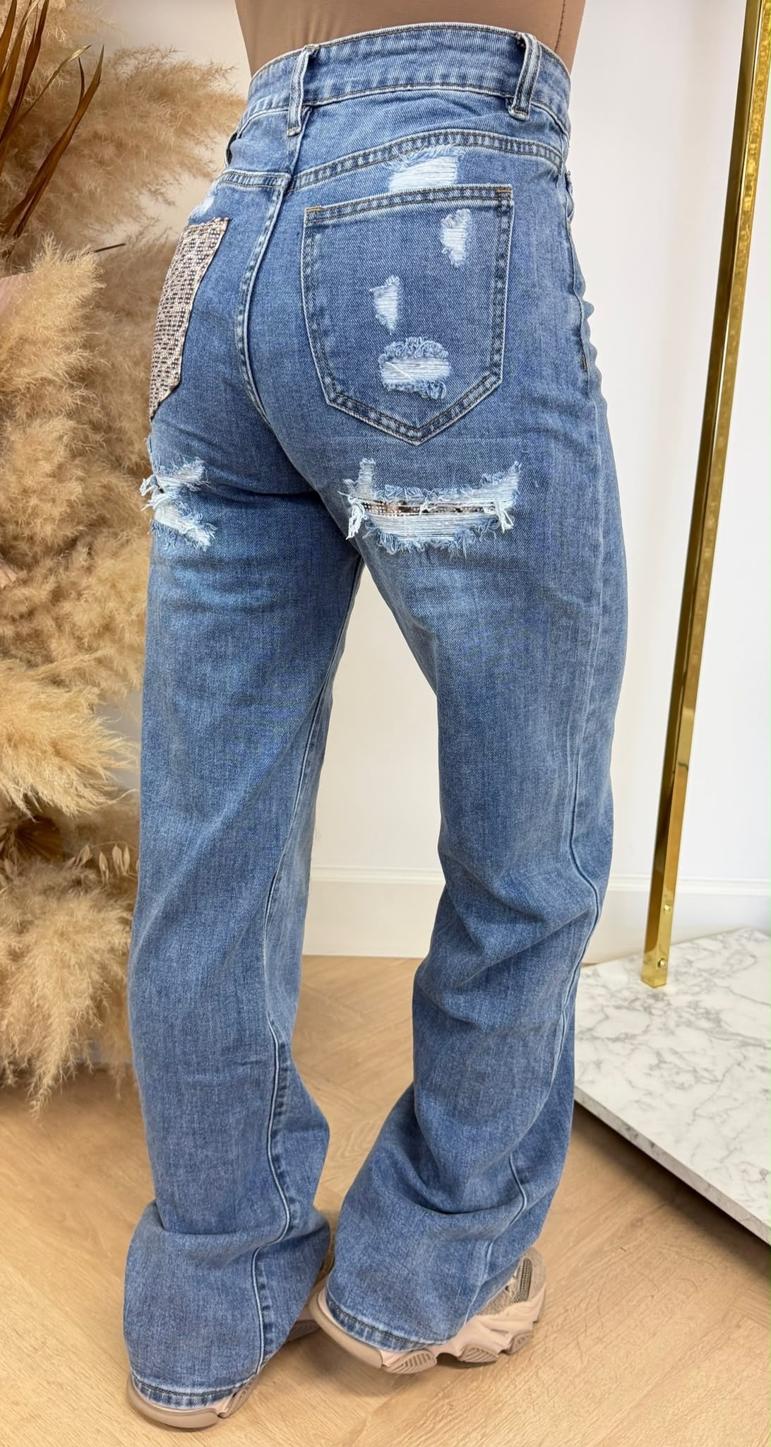 ANIMAL POCKET JEANS 1576 BLUE