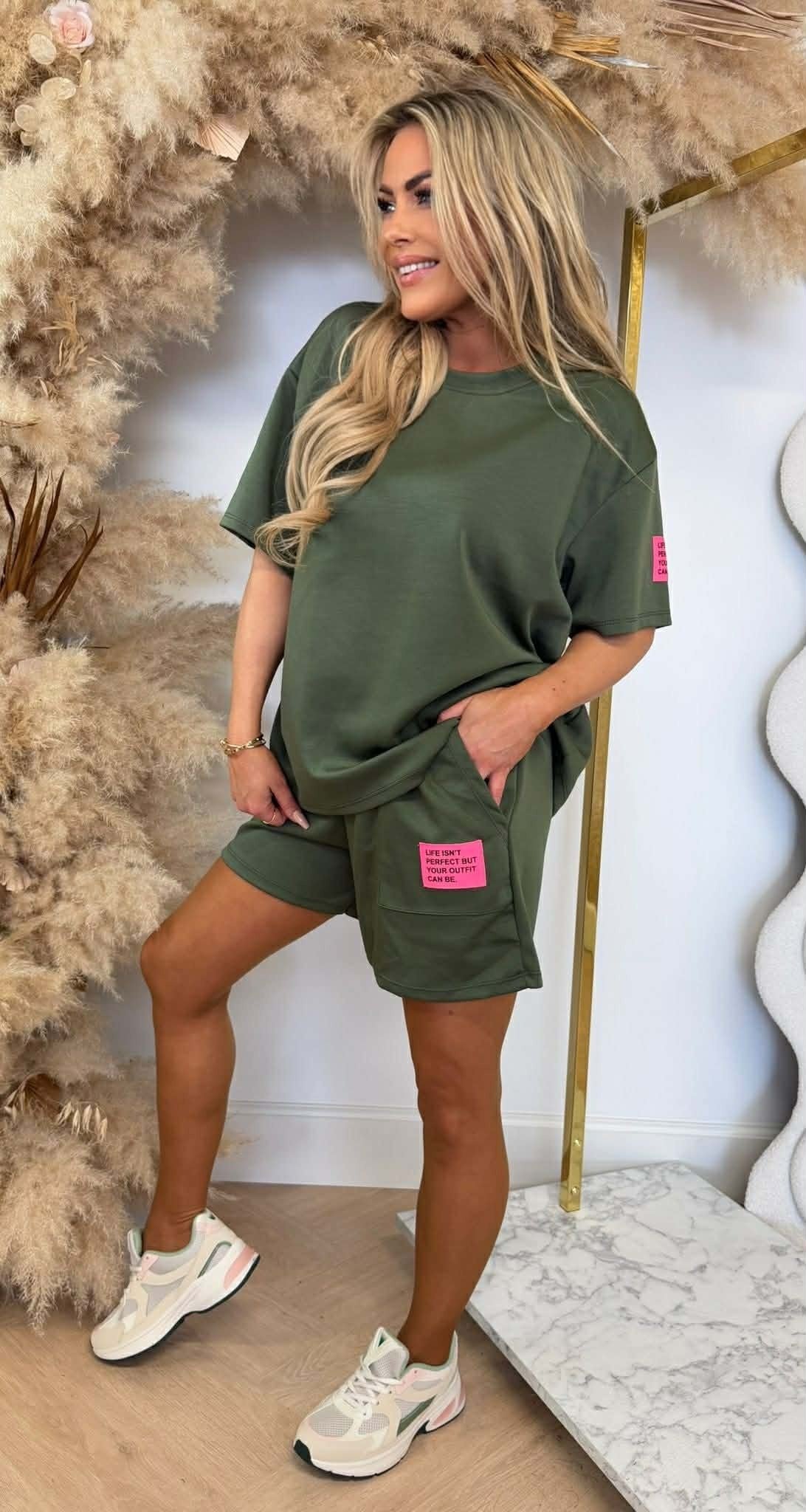 BESTSELLER LIFE SET ARMYGREEN