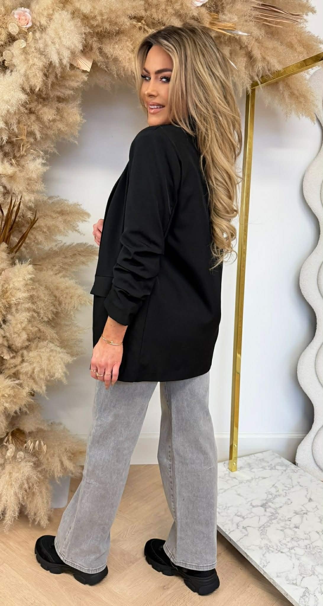 BLAZER COURT MANCHES BRIANNA NOIR