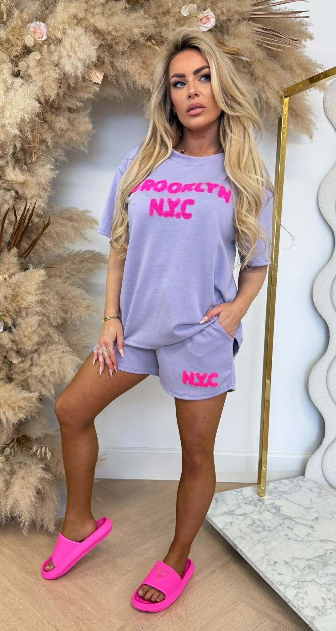 BROOKLYN NYC SET LILA