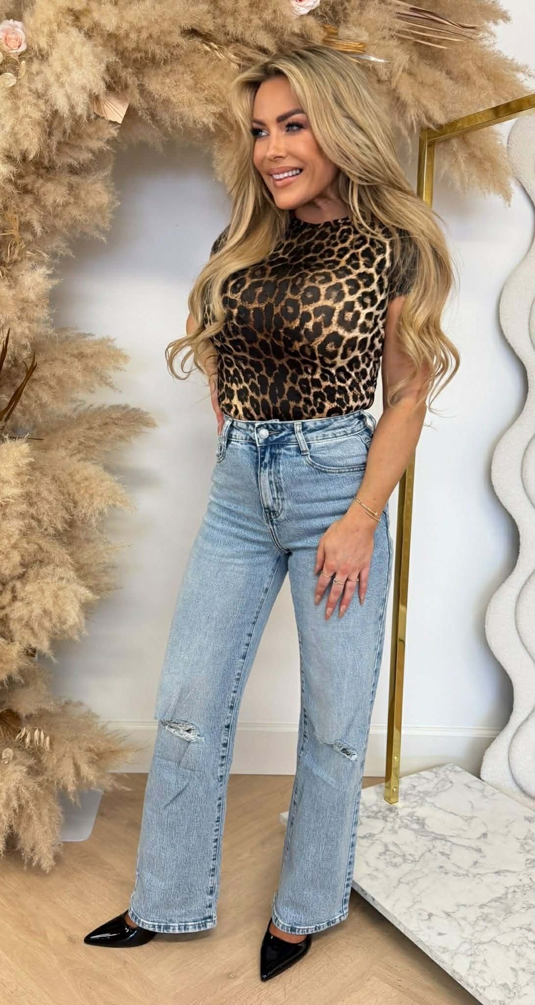 BY SWAN STRETCHY BODY 8612 LEOPARD