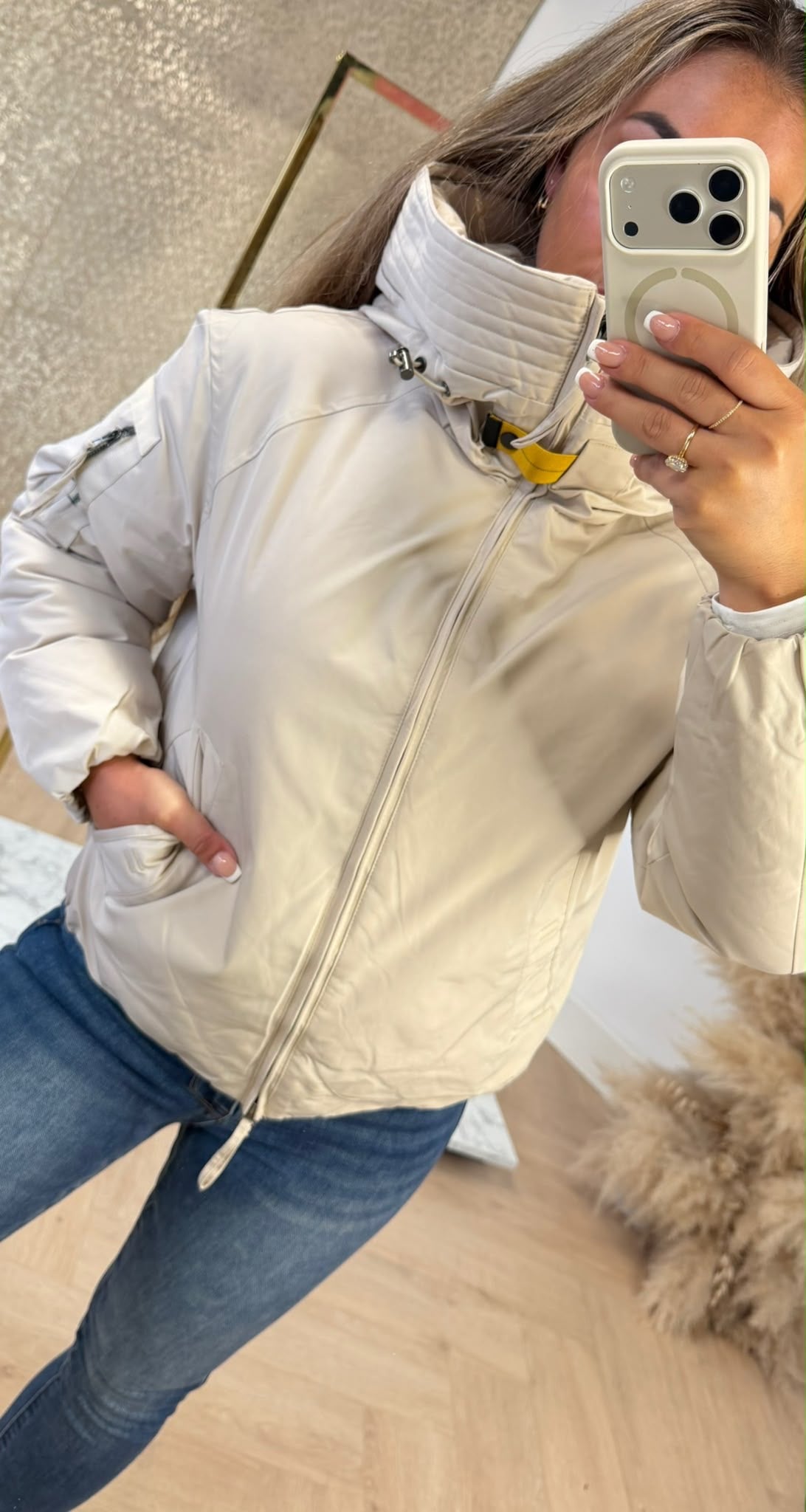 JUMPER WINTERJACKET 2112-6 BEIGE