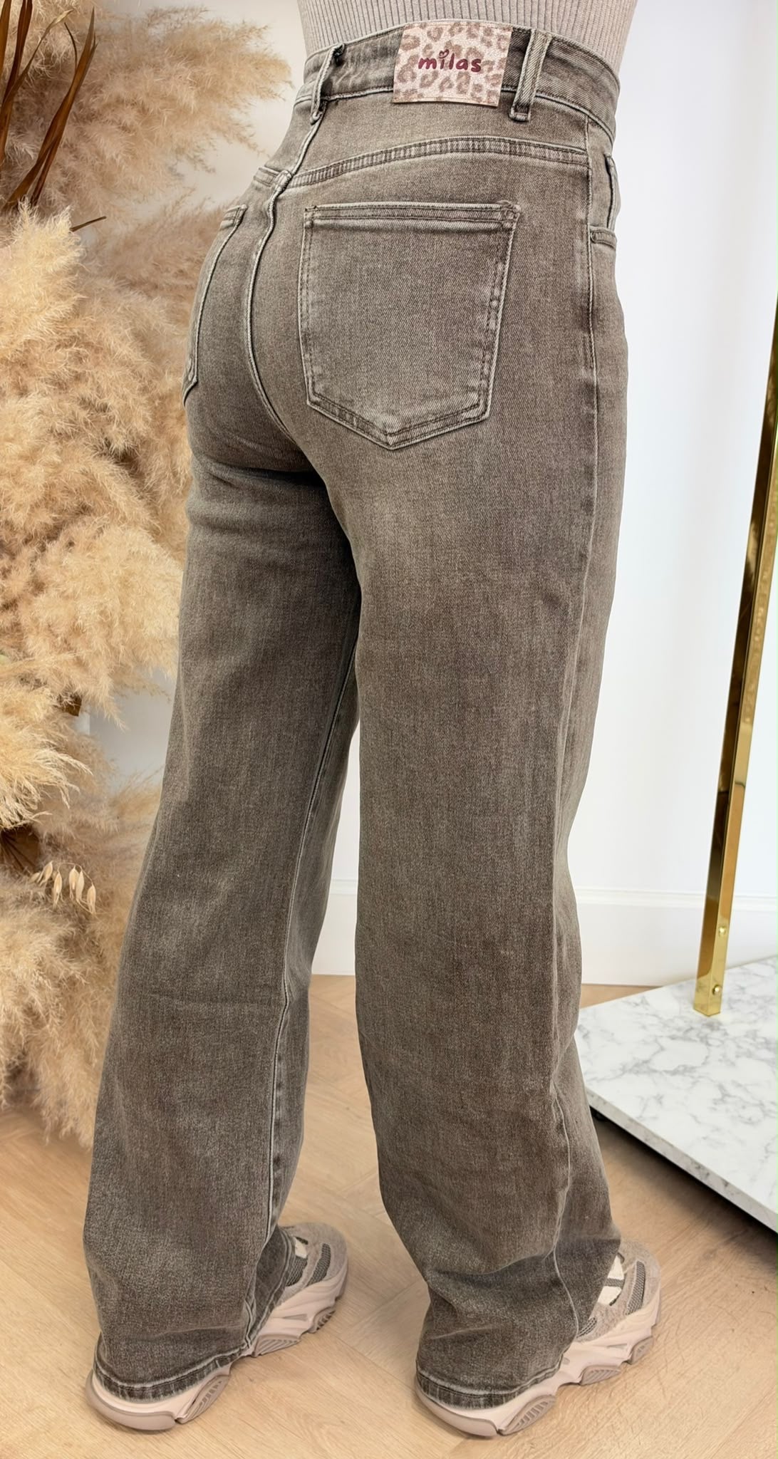 MIELS DIRTY WASHING JEANS 270 BROWN