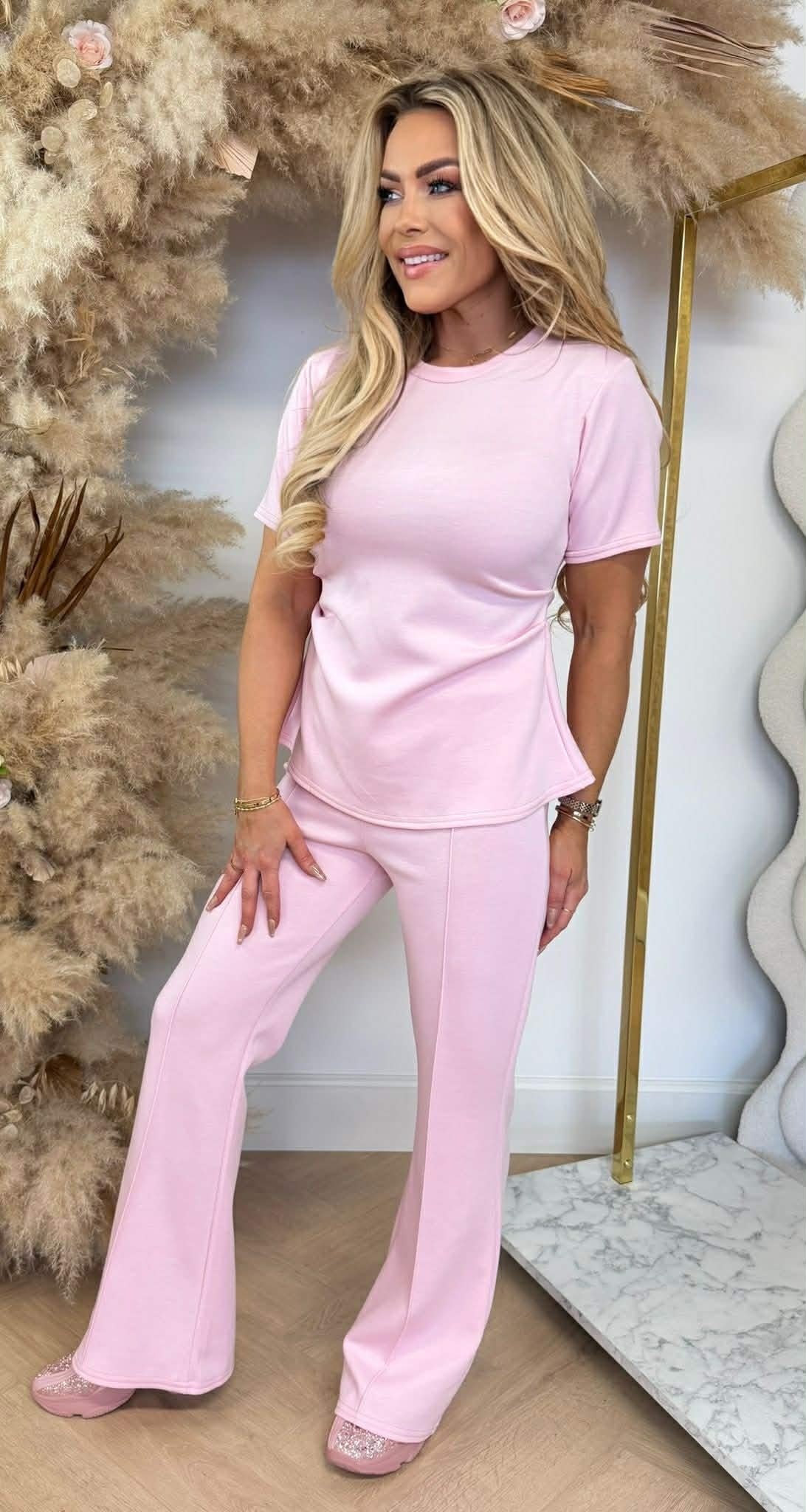 EDLES SPLIT-SET PINK